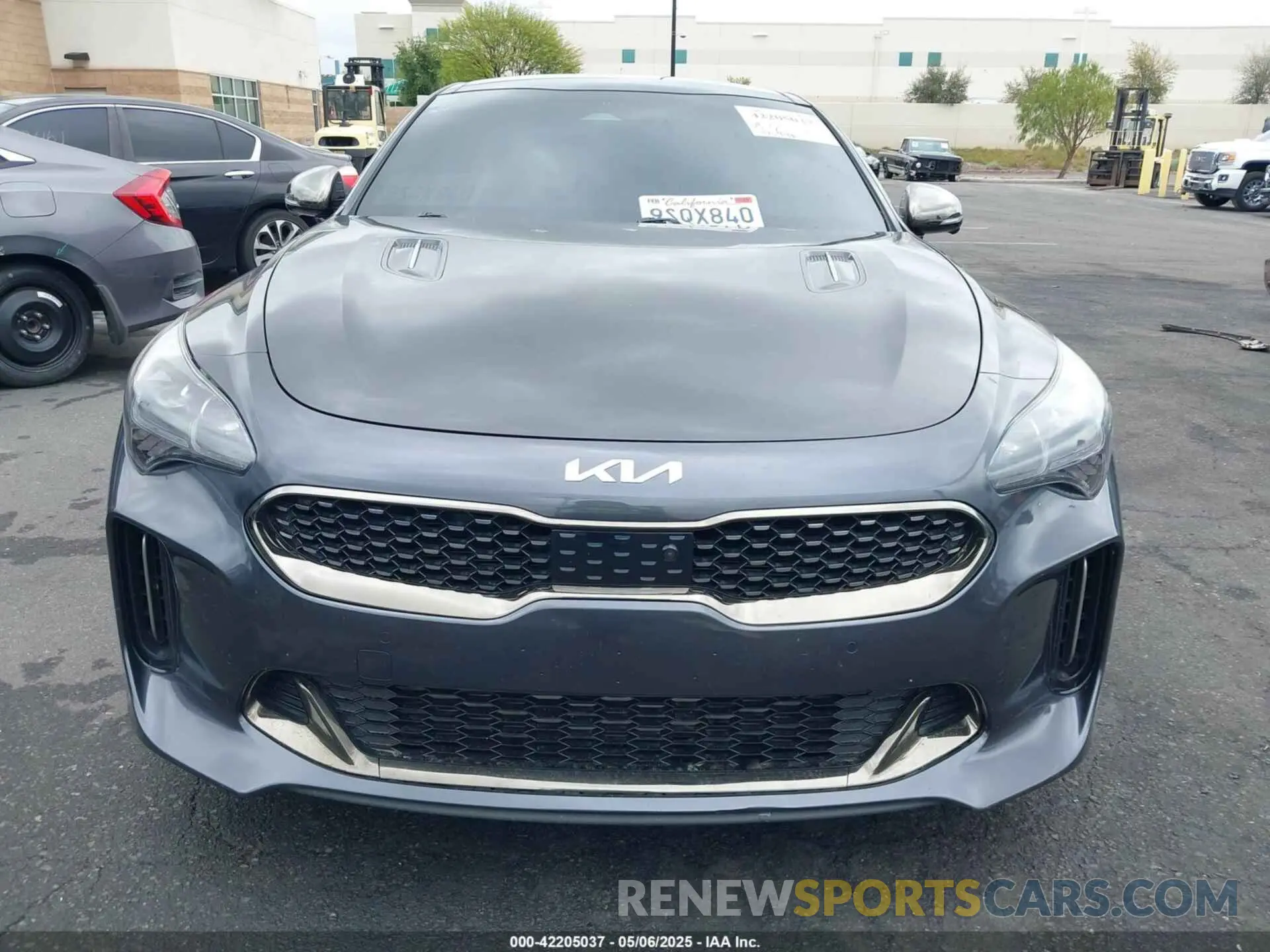13 fotografías del automóvil dañado KNAE55LC2N6100662 KIA STINGER 2022
