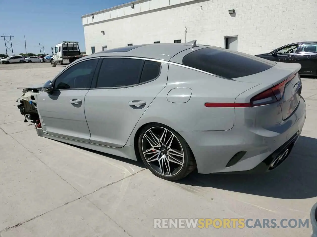 2 fotografías del automóvil dañado KNAE55LC5N6109811 KIA STINGER 2022