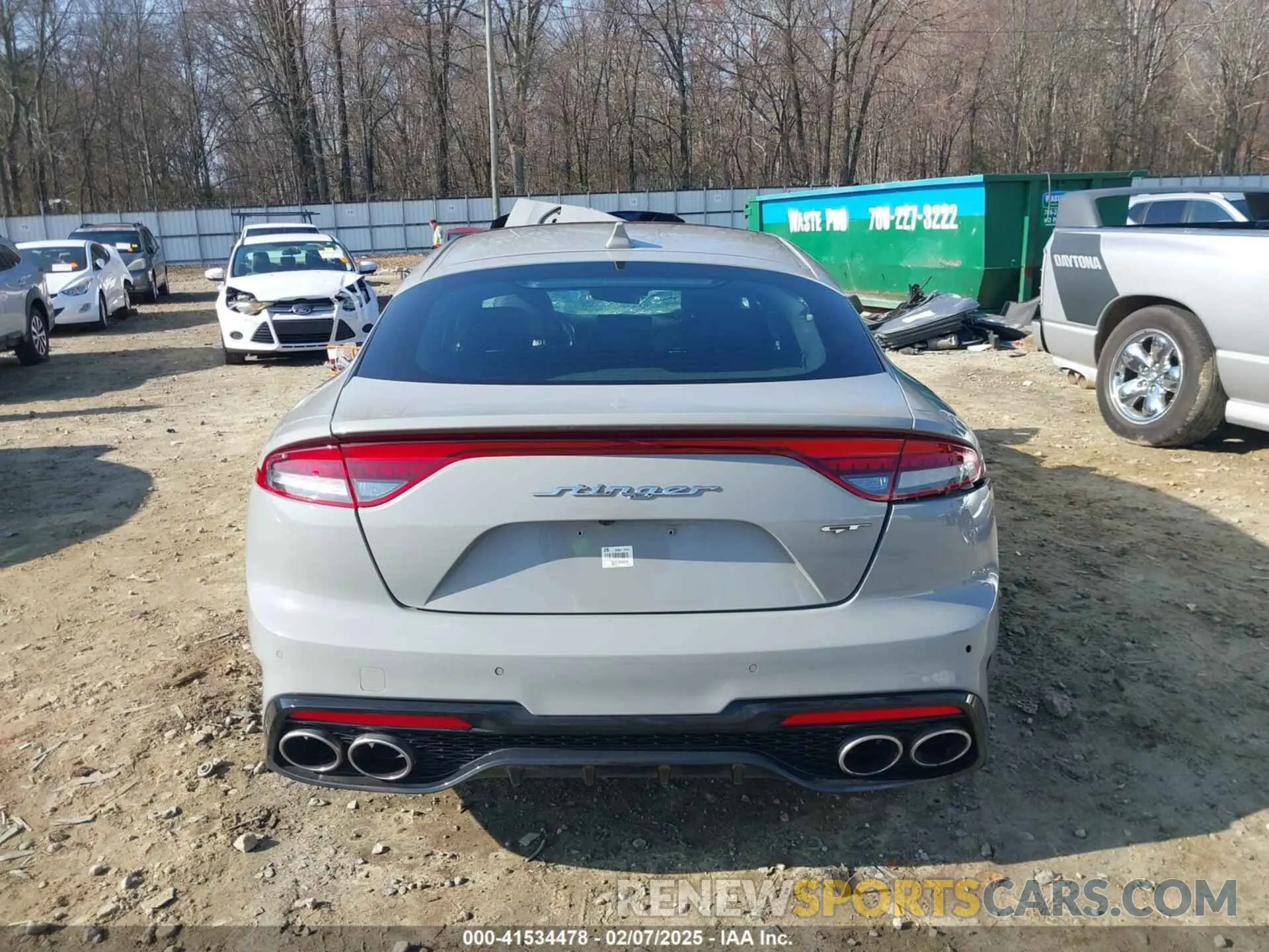 16 fotografías del automóvil dañado KNAE55LC8N6110483 KIA STINGER 2022