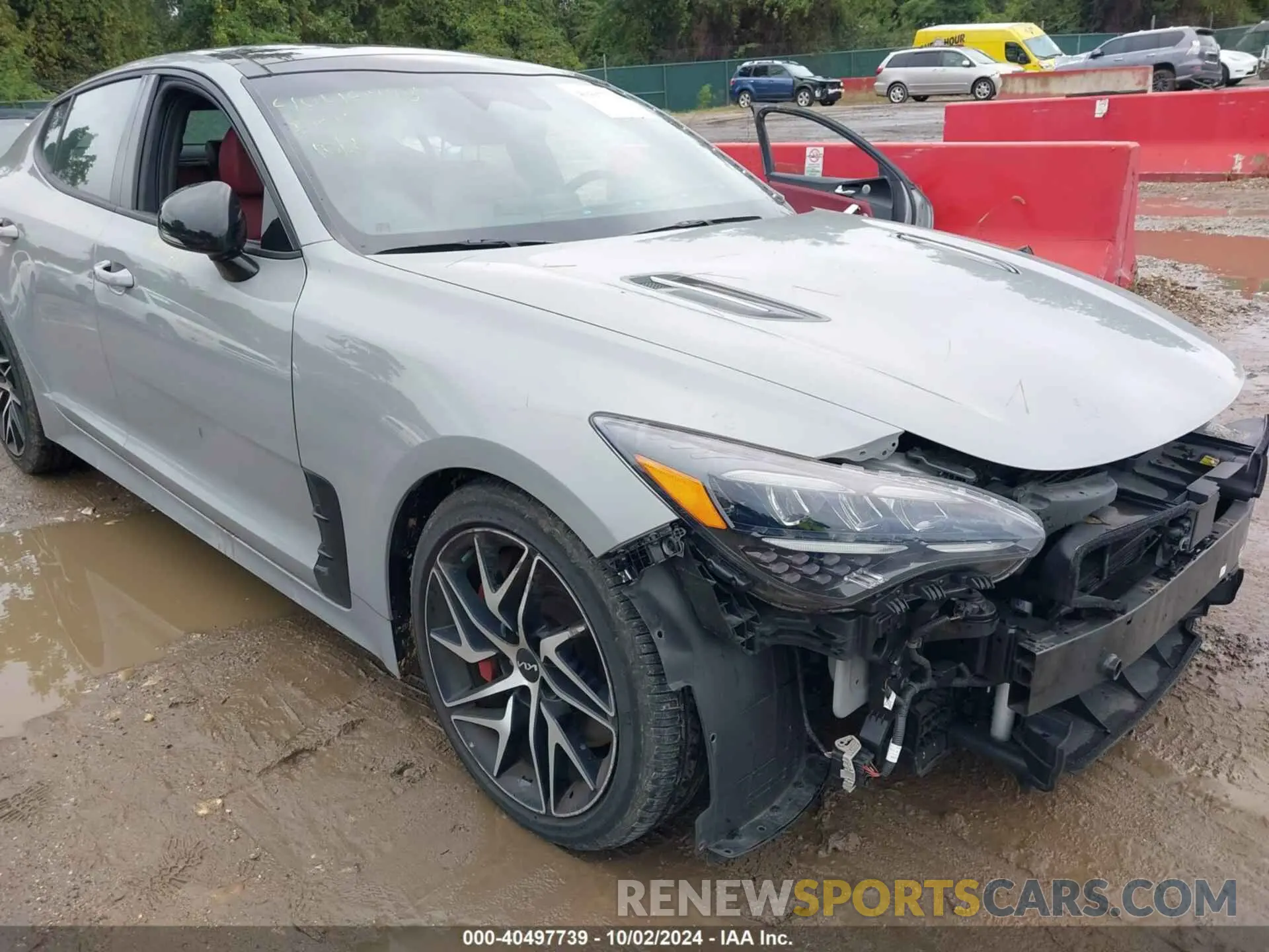 22 fotografías del automóvil dañado KNAE35LD6P6122925 KIA STINGER 2023