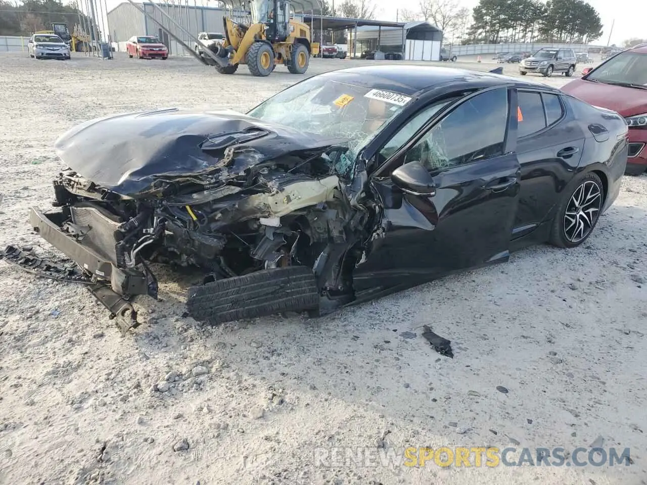 1 fotografías del automóvil dañado KNAE35LD8P6130220 KIA STINGER 2023