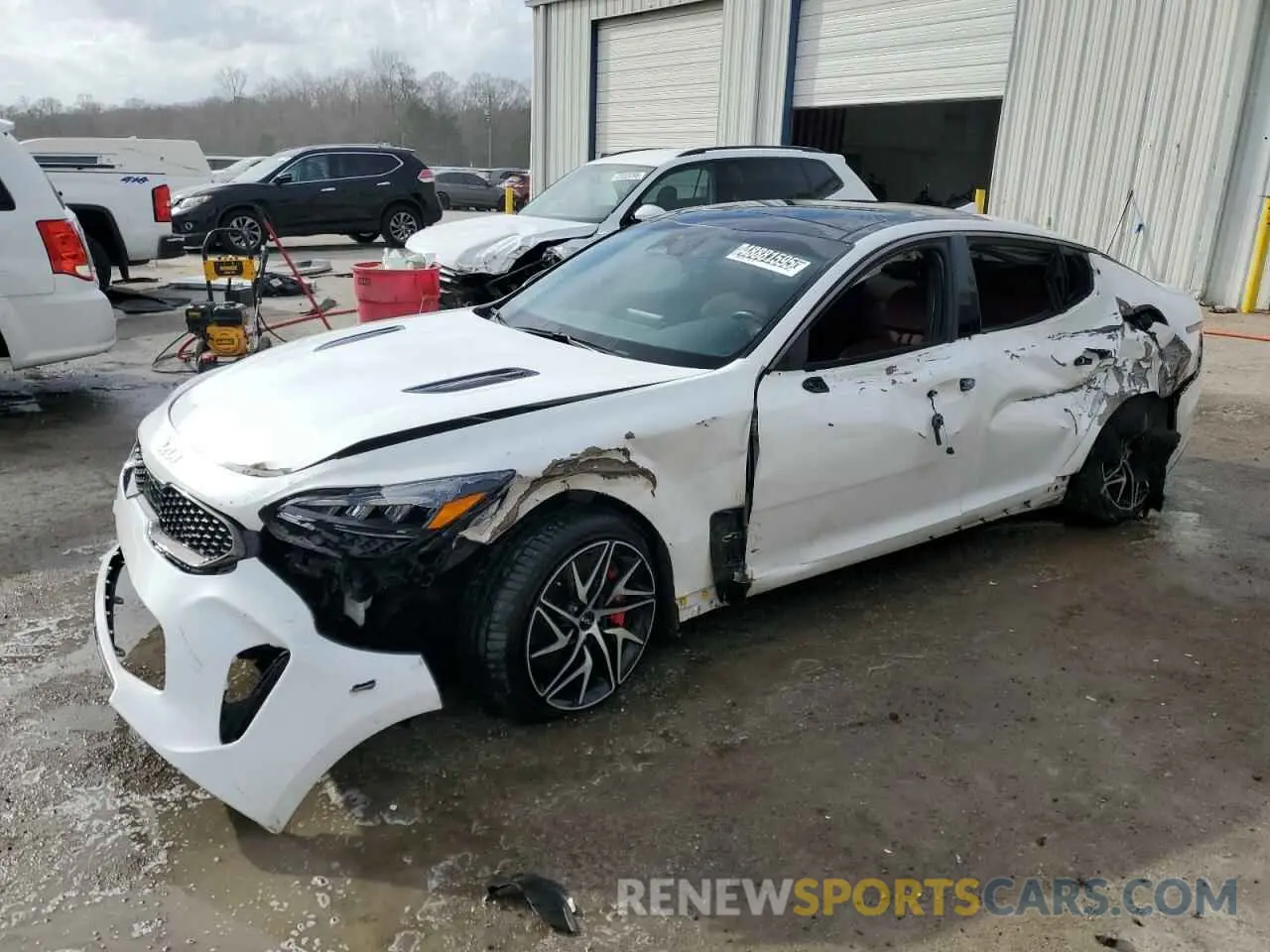 1 fotografías del automóvil dañado KNAE35LDXP6131353 KIA STINGER 2023