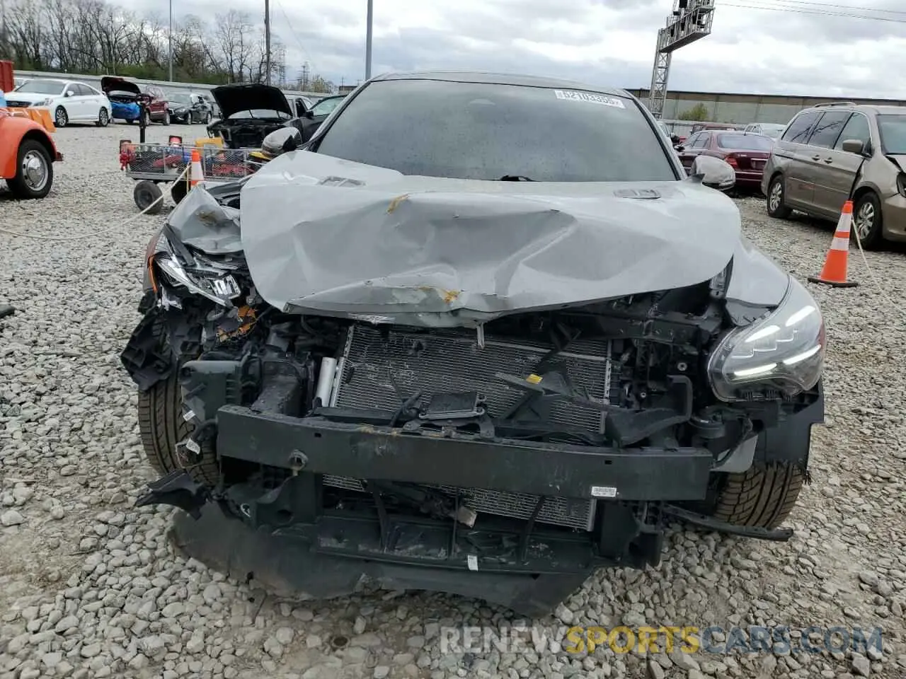 5 fotografías del automóvil dañado KNAE35LDXP6134253 KIA STINGER 2023