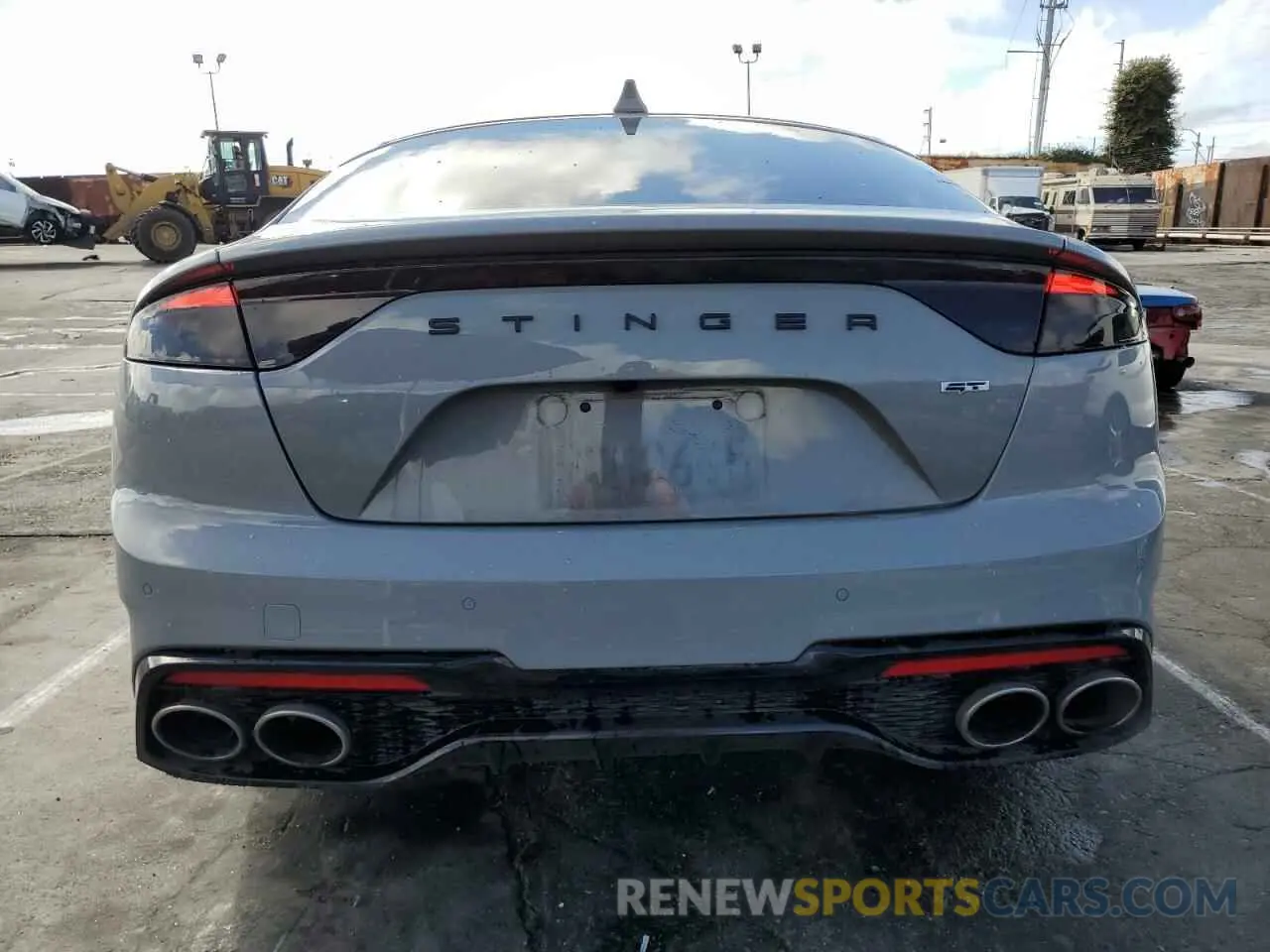6 fotografías del automóvil dañado KNAE55LC1P6135390 KIA STINGER 2023