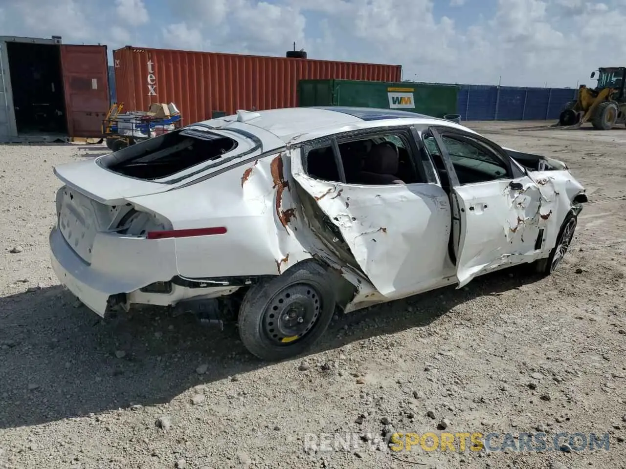 3 fotografías del automóvil dañado KNAE55LC2P6134667 KIA STINGER 2023