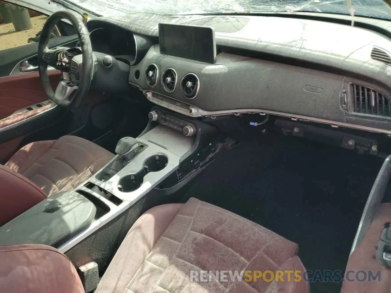 8 fotografías del automóvil dañado KNAE55LC2P6134667 KIA STINGER 2023