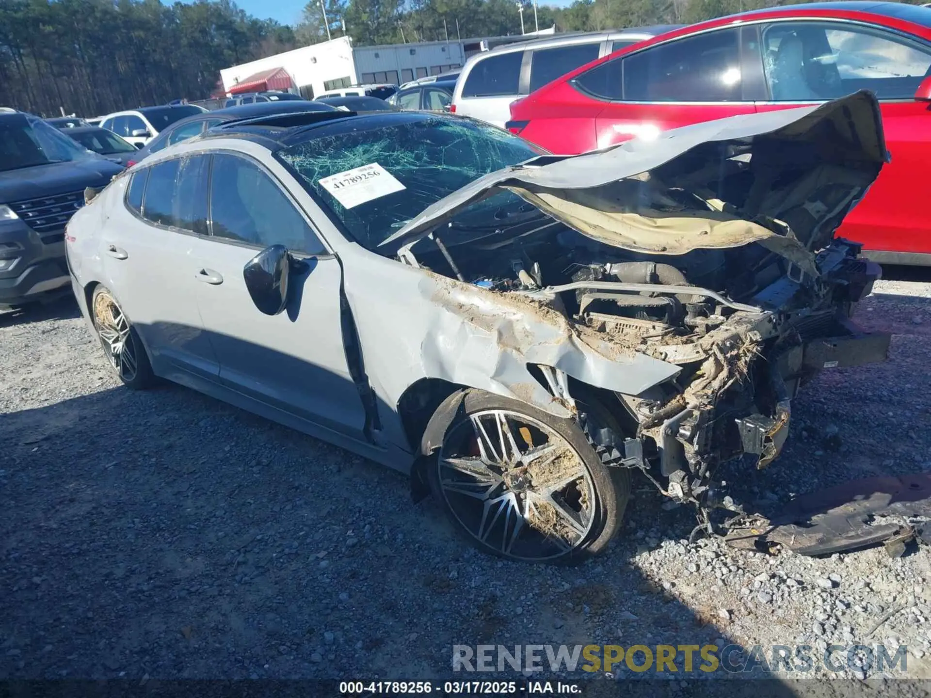 1 fotografías del automóvil dañado KNAE55LC4P6124285 KIA STINGER 2023