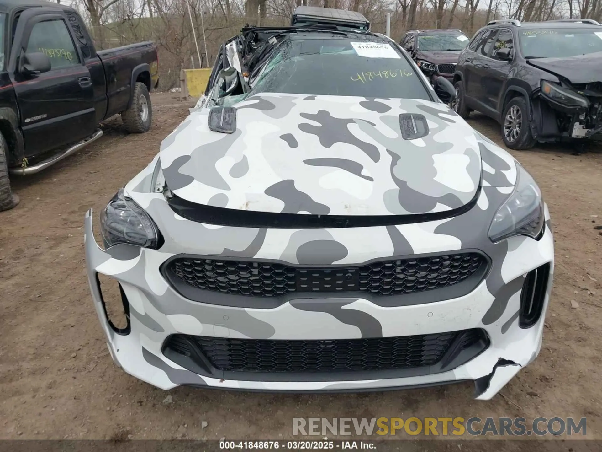 13 fotografías del automóvil dañado KNAE55LC7P6127908 KIA STINGER 2023