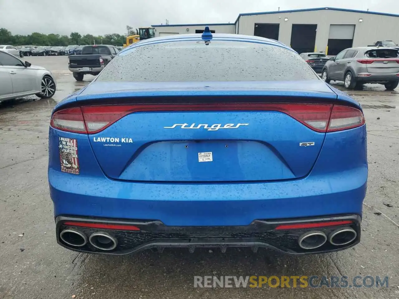 6 fotografías del automóvil dañado KNAE55LC8P6127349 KIA STINGER 2023