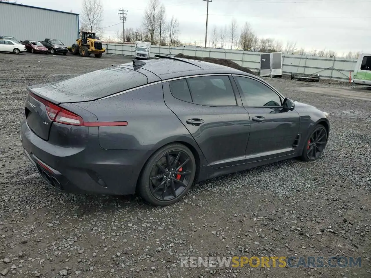 3 fotografías del automóvil dañado KNAE55LC9P6125867 KIA STINGER 2023