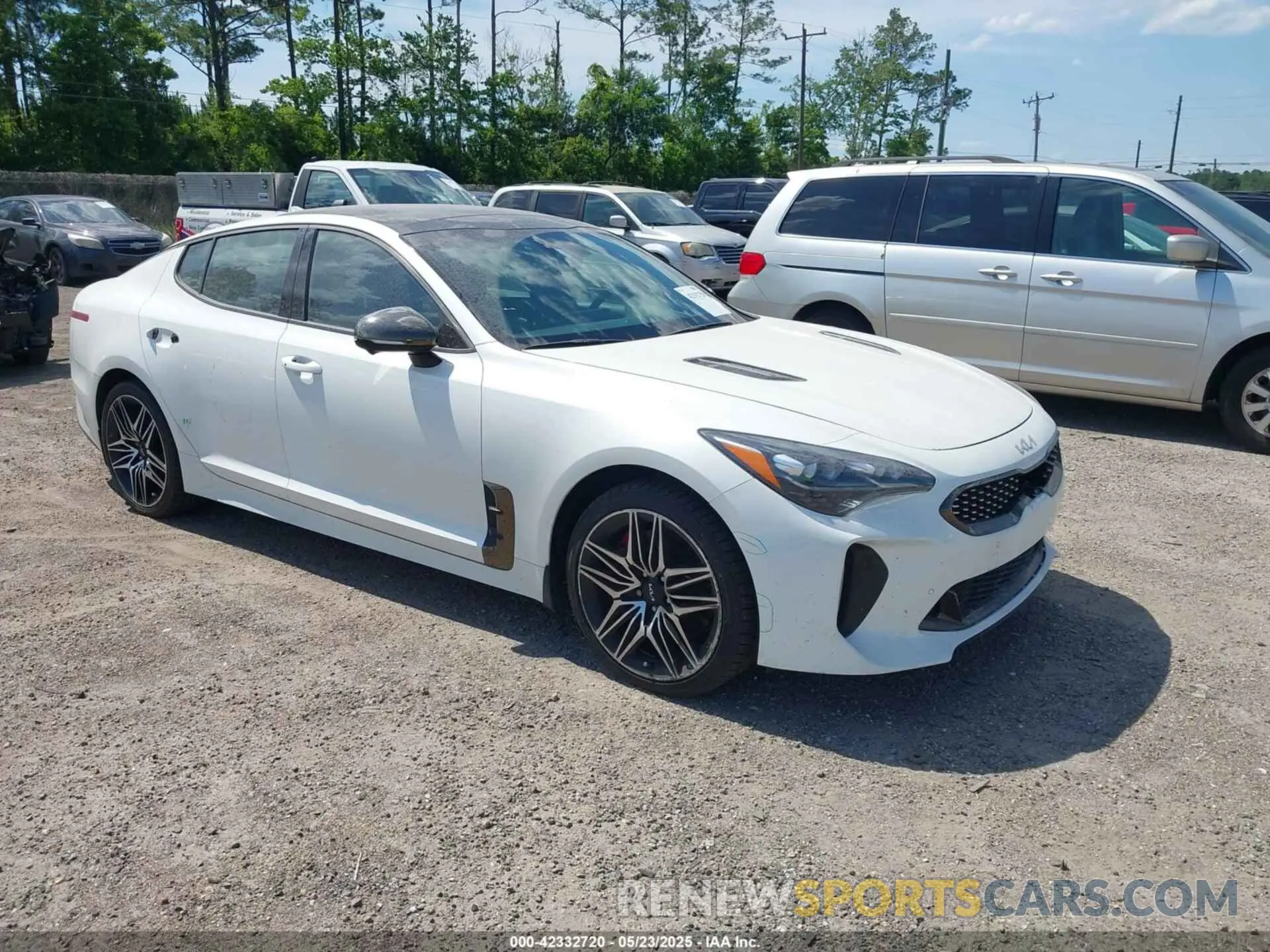 1 fotografías del automóvil dañado KNAE55LCXP6129216 KIA STINGER 2023
