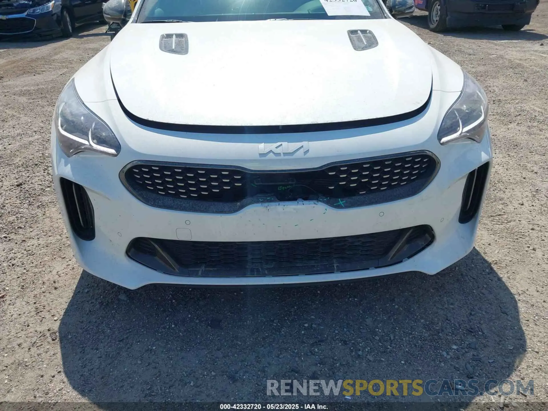 6 fotografías del automóvil dañado KNAE55LCXP6129216 KIA STINGER 2023