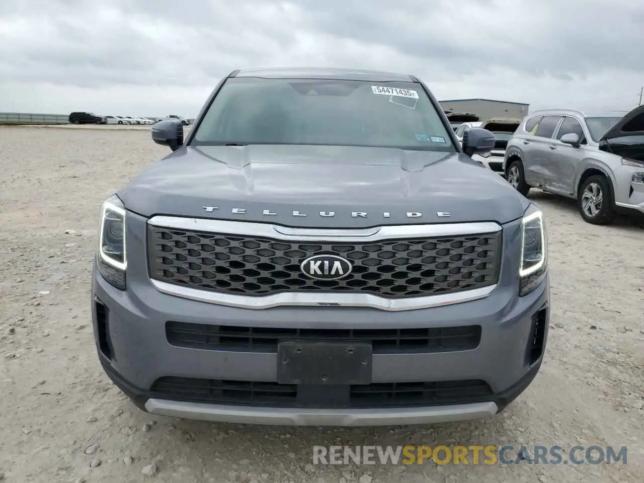 5 fotografías del automóvil dañado 5XYP24HC0LG004160 KIA TELLURIDE 2020