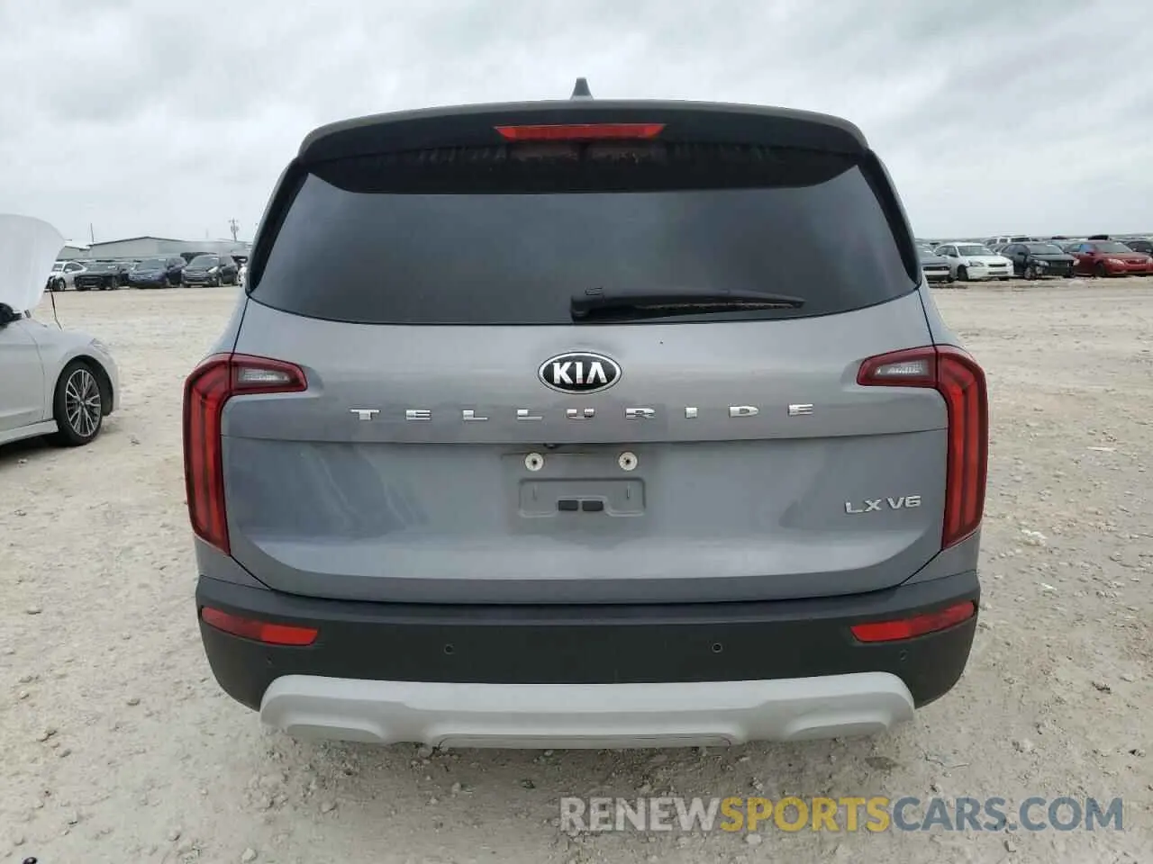 6 fotografías del automóvil dañado 5XYP24HC0LG004160 KIA TELLURIDE 2020