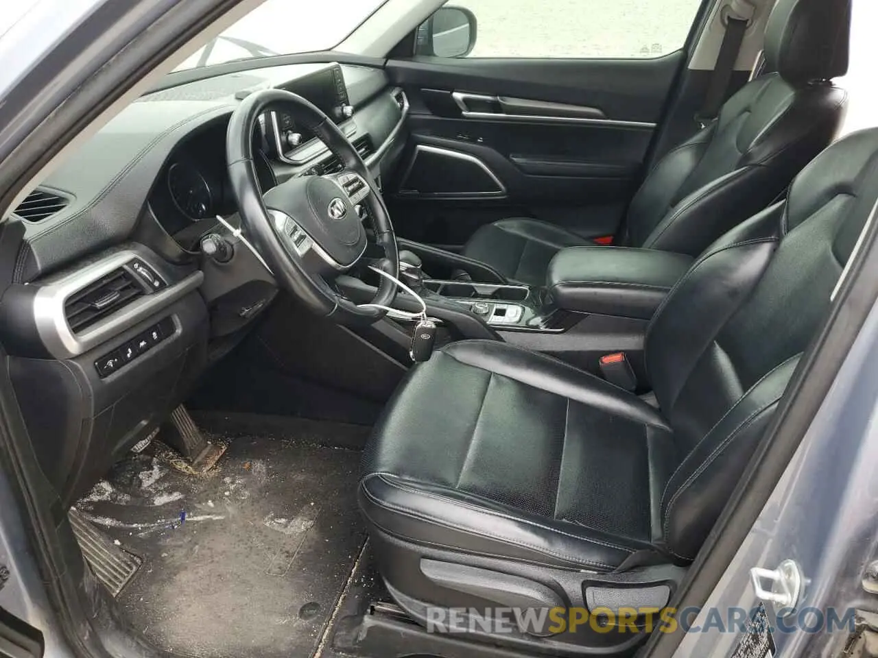 7 fotografías del automóvil dañado 5XYP24HC0LG004160 KIA TELLURIDE 2020