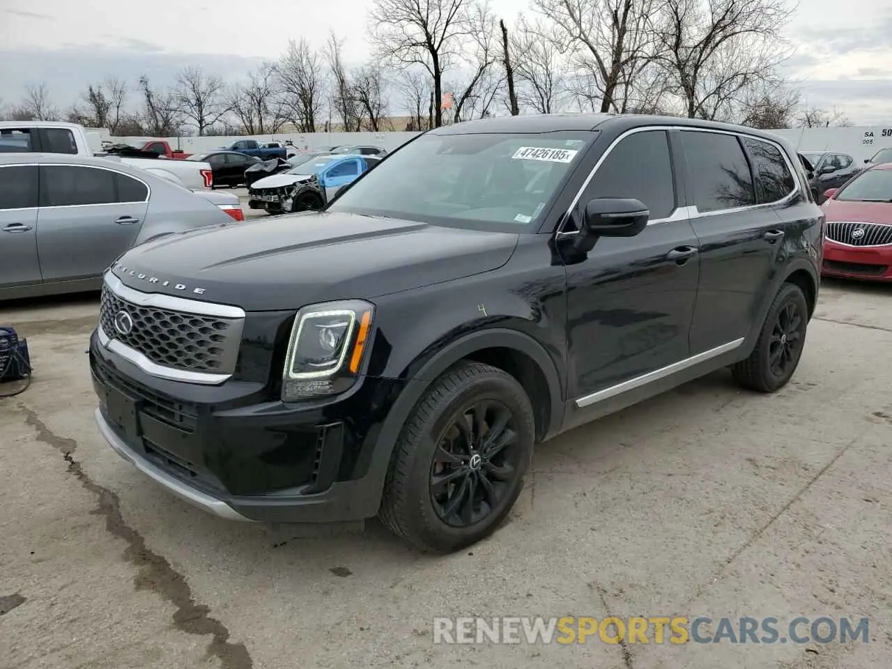 1 fotografías del automóvil dañado 5XYP24HC2LG089051 KIA TELLURIDE 2020