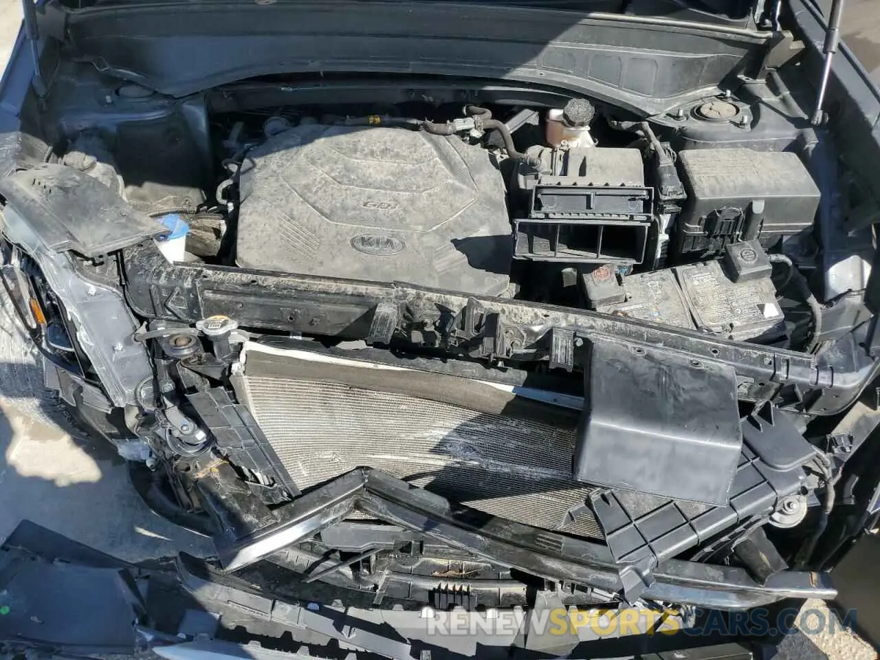 12 fotografías del automóvil dañado 5XYP24HC7LG015950 KIA TELLURIDE 2020