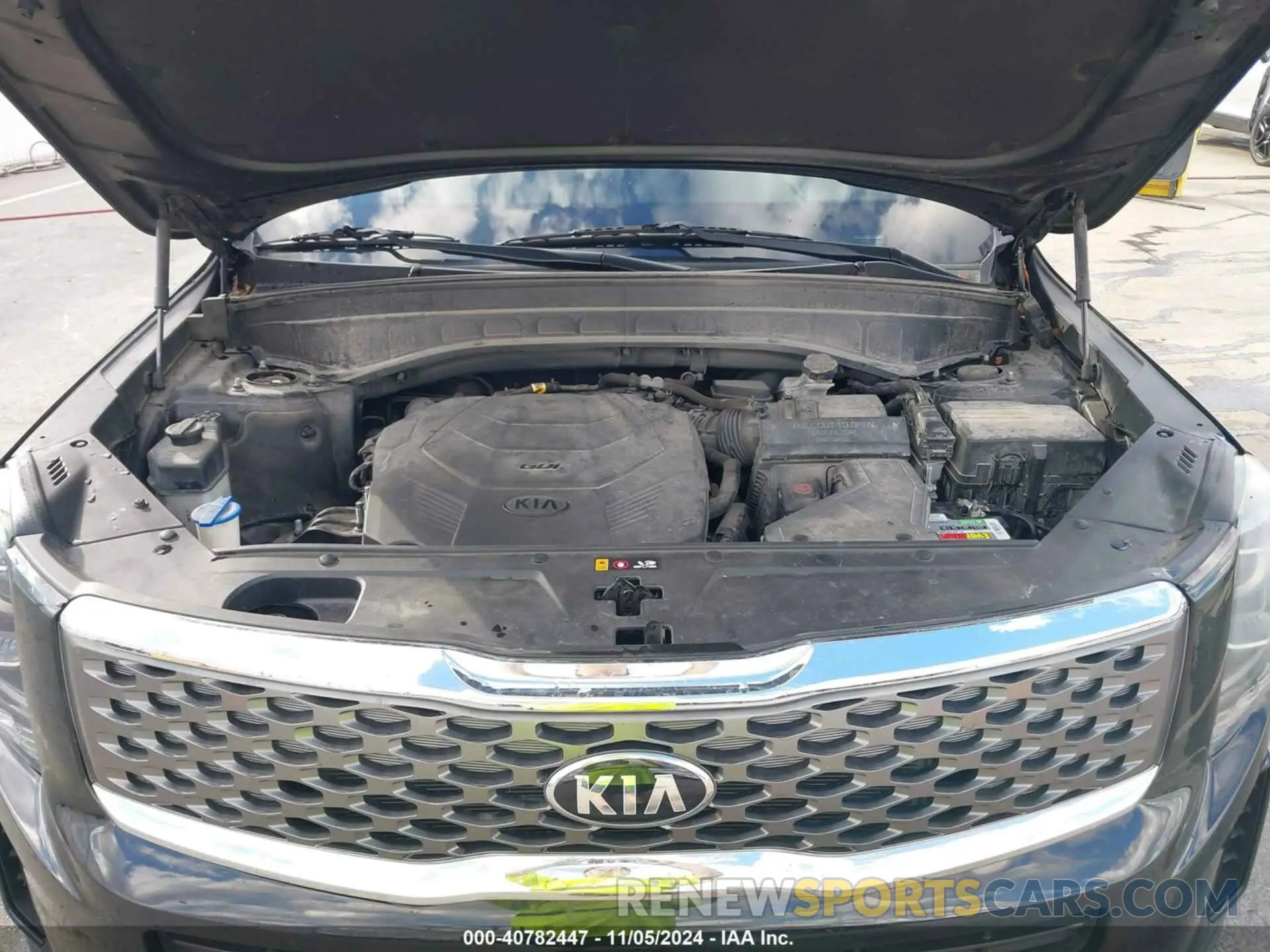 10 fotografías del automóvil dañado 5XYP24HCXLG028711 KIA TELLURIDE 2020