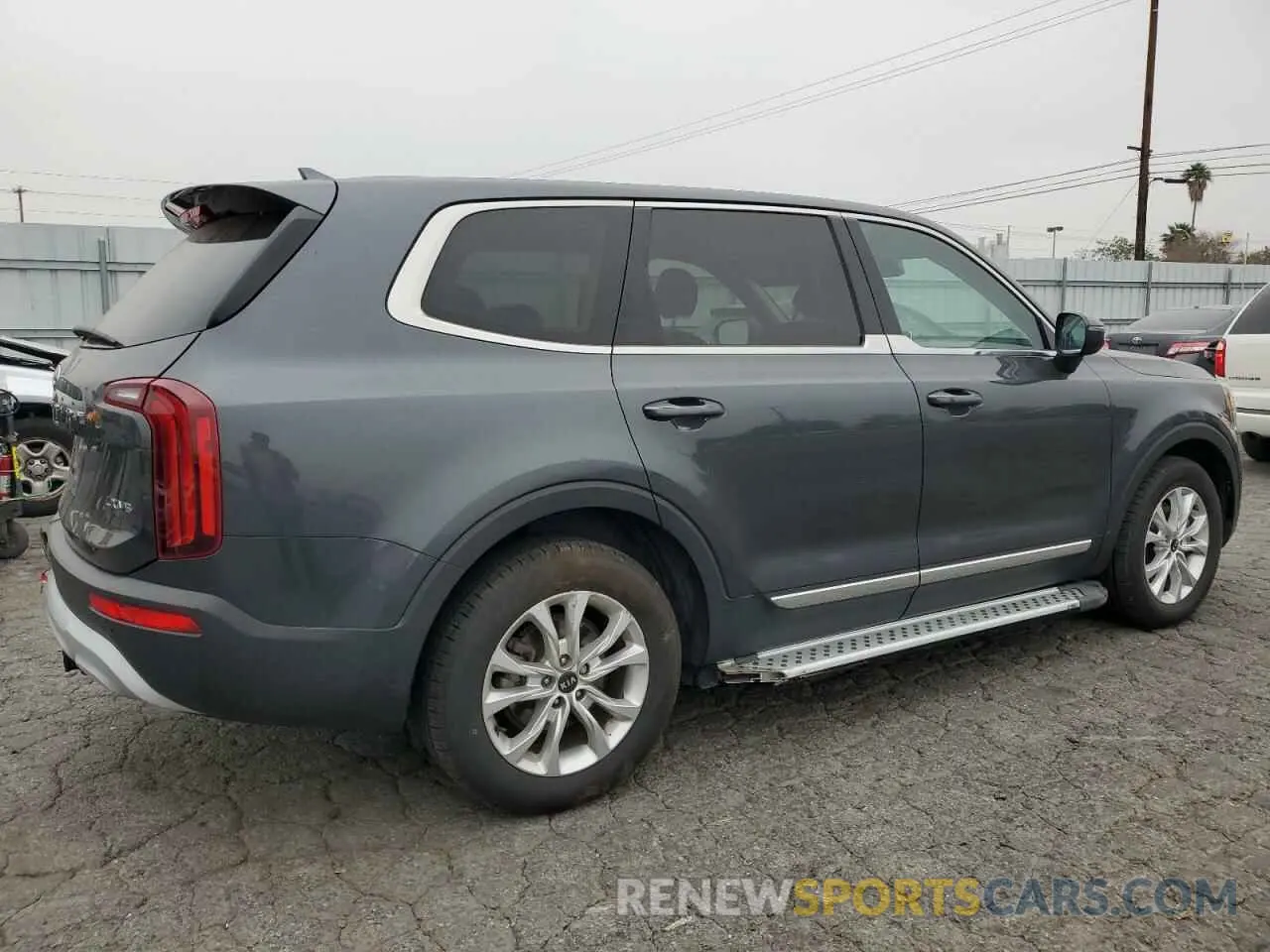 3 fotografías del automóvil dañado 5XYP24HCXLG092182 KIA TELLURIDE 2020