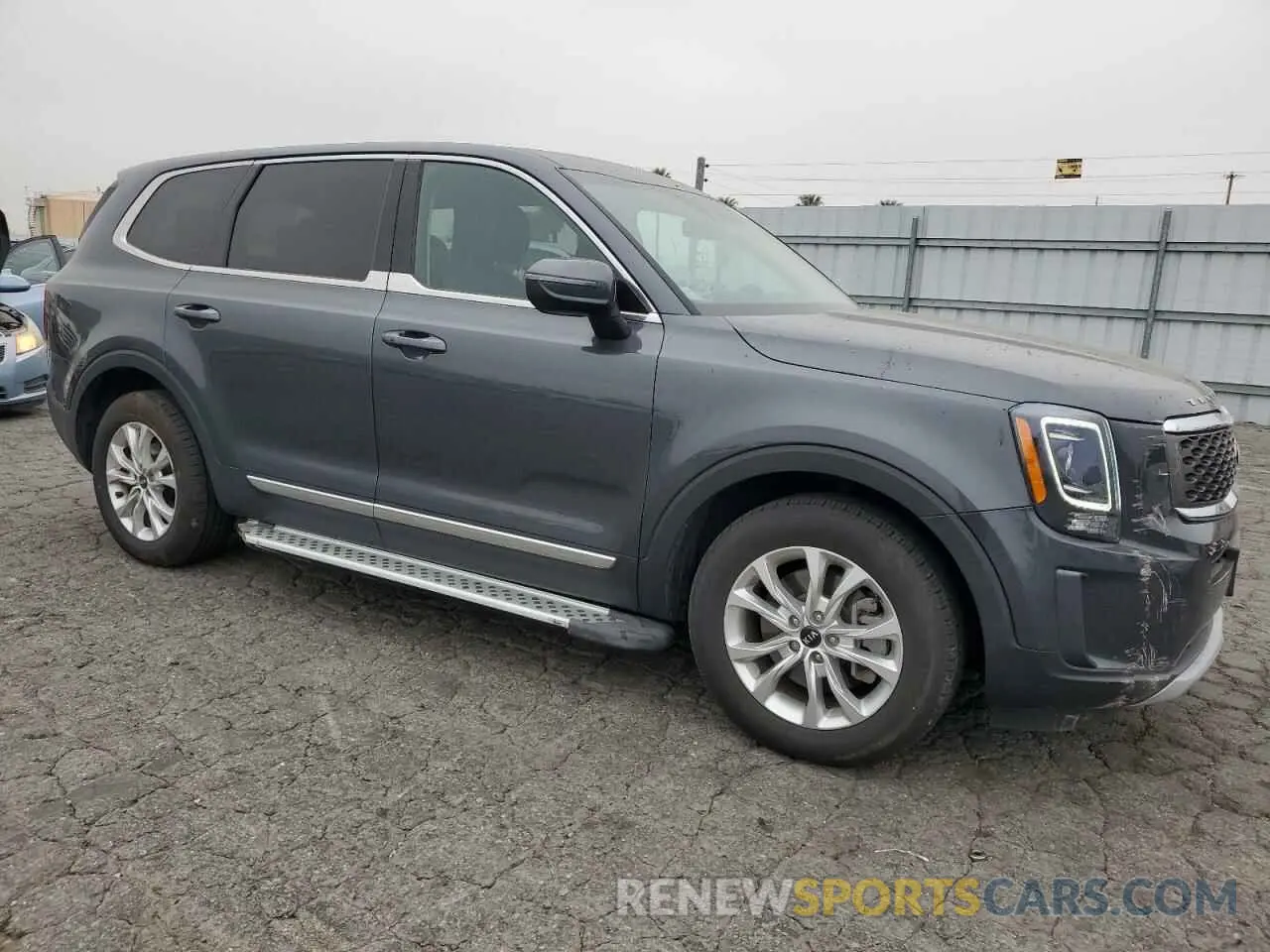 4 fotografías del automóvil dañado 5XYP24HCXLG092182 KIA TELLURIDE 2020