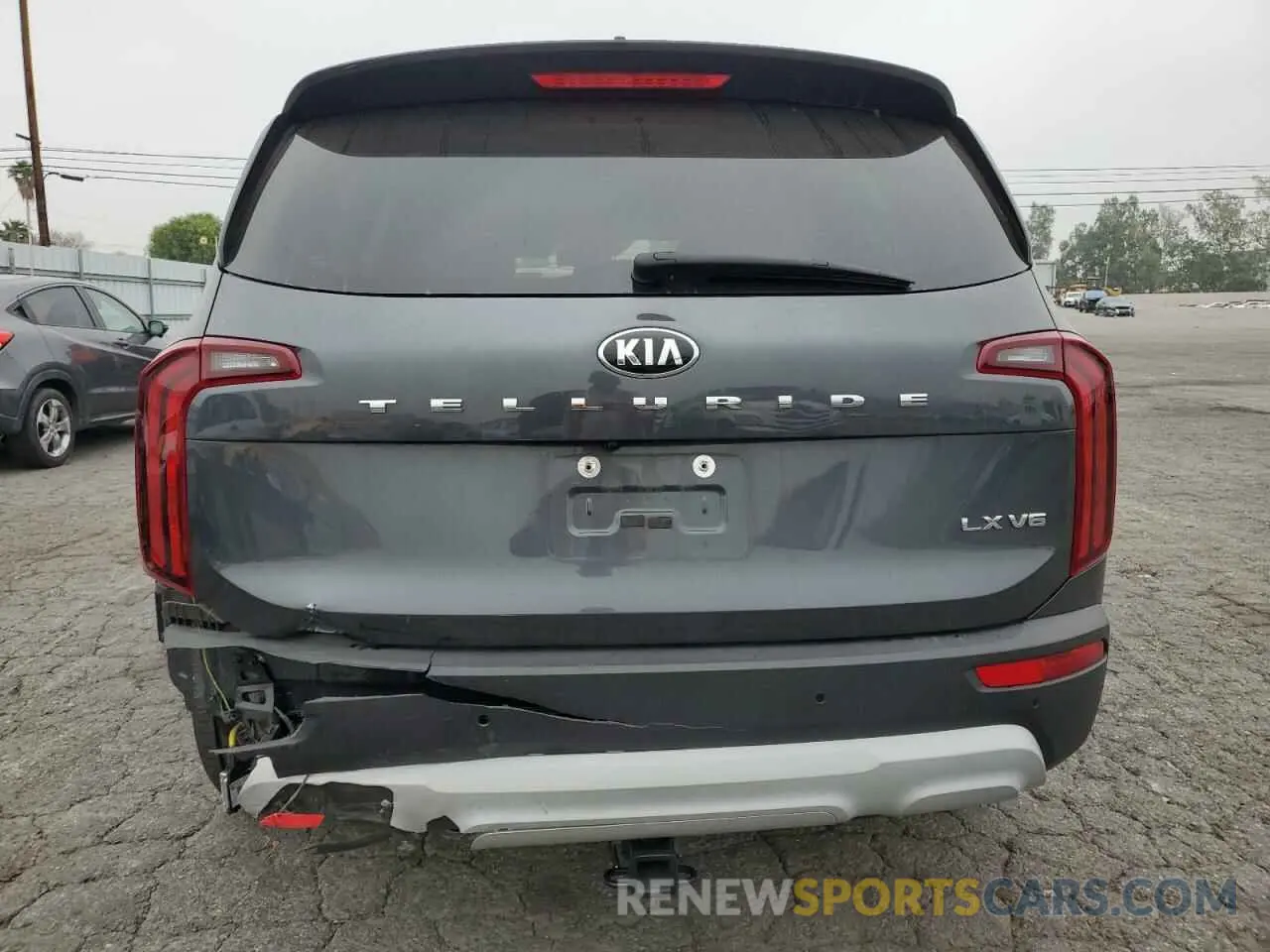 6 fotografías del automóvil dañado 5XYP24HCXLG092182 KIA TELLURIDE 2020