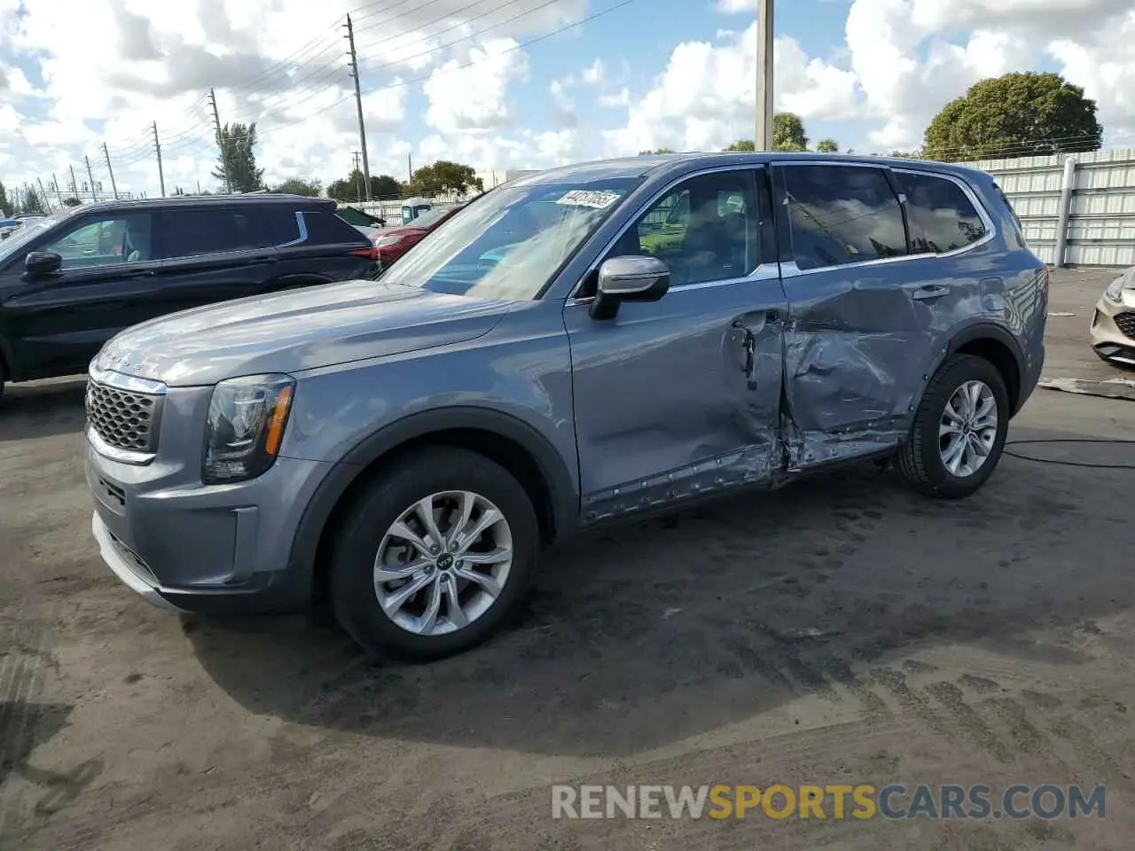 1 fotografías del automóvil dañado 5XYP2DHC0LG045727 KIA TELLURIDE 2020