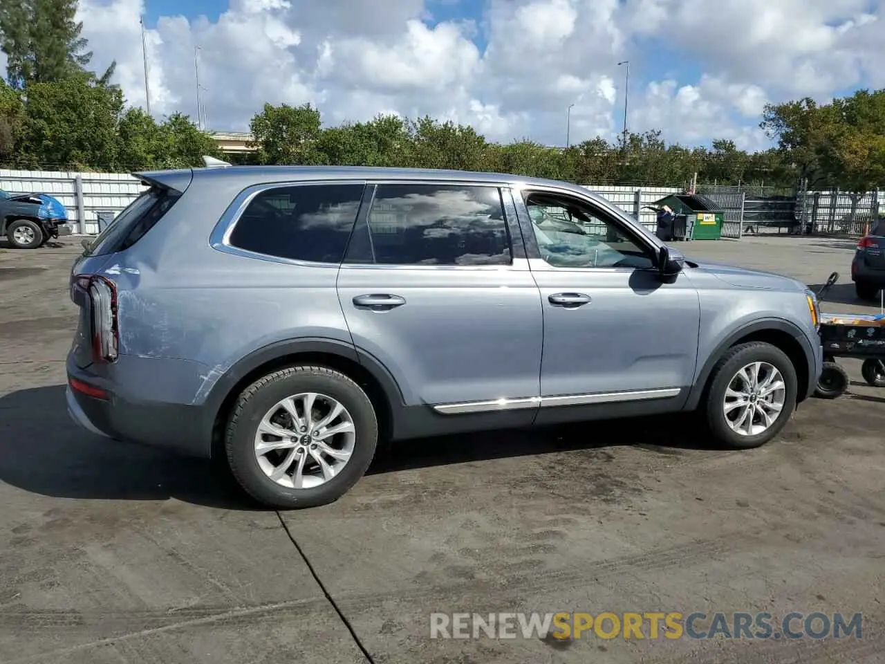 3 fotografías del automóvil dañado 5XYP2DHC0LG045727 KIA TELLURIDE 2020