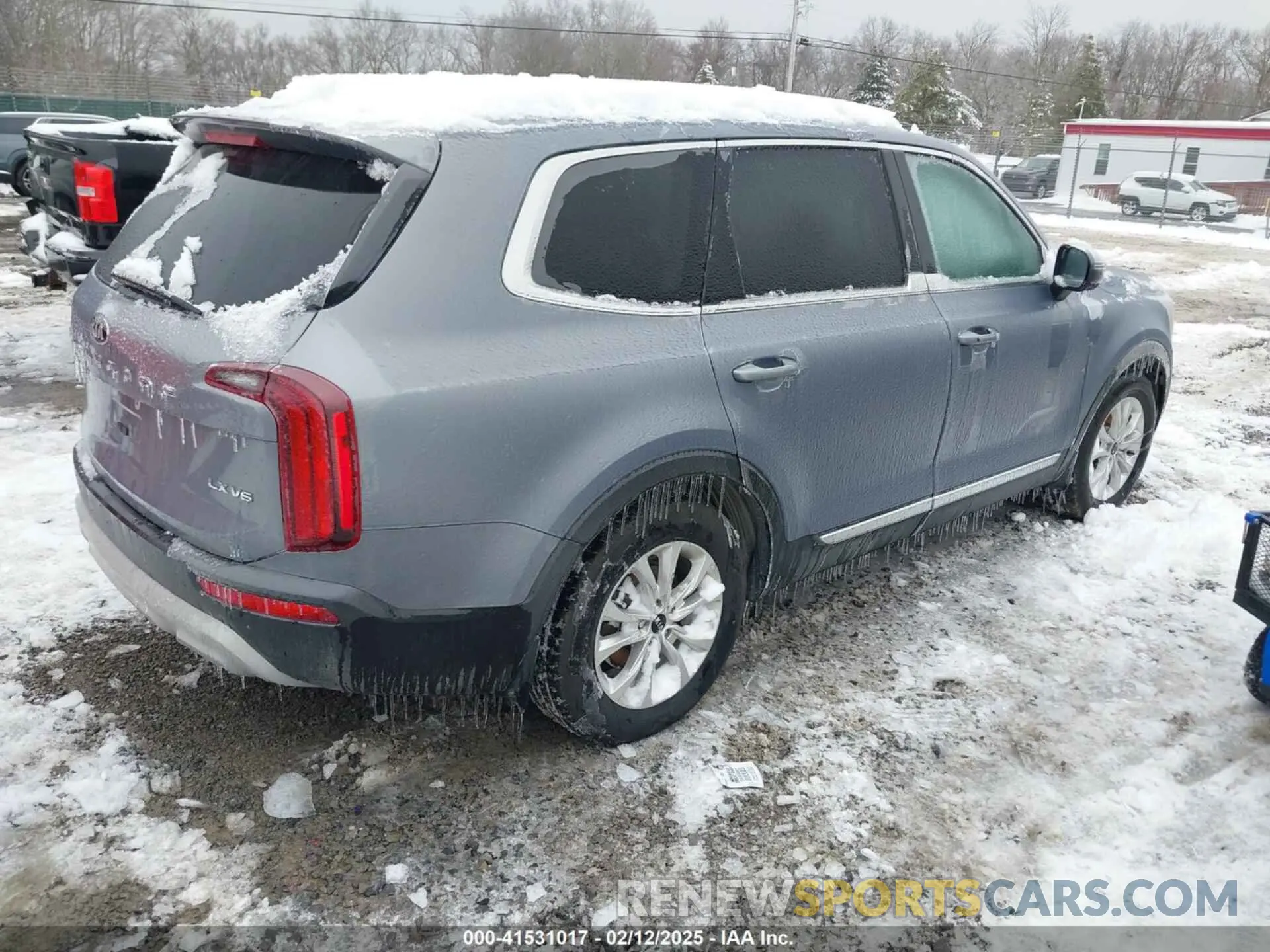 4 fotografías del automóvil dañado 5XYP2DHC9LG007462 KIA TELLURIDE 2020
