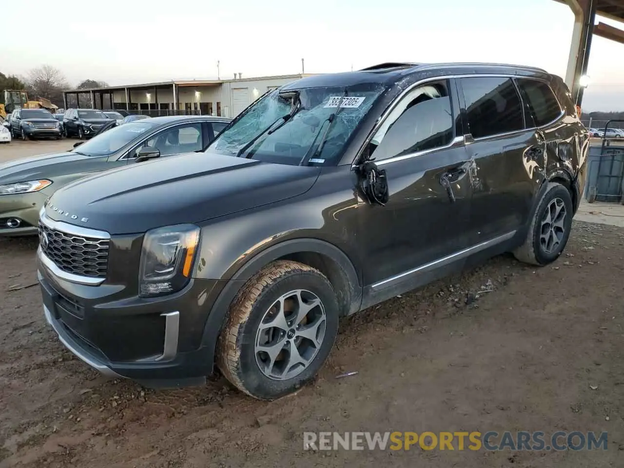 1 fotografías del automóvil dañado 5XYP34HC0LG016192 KIA TELLURIDE 2020