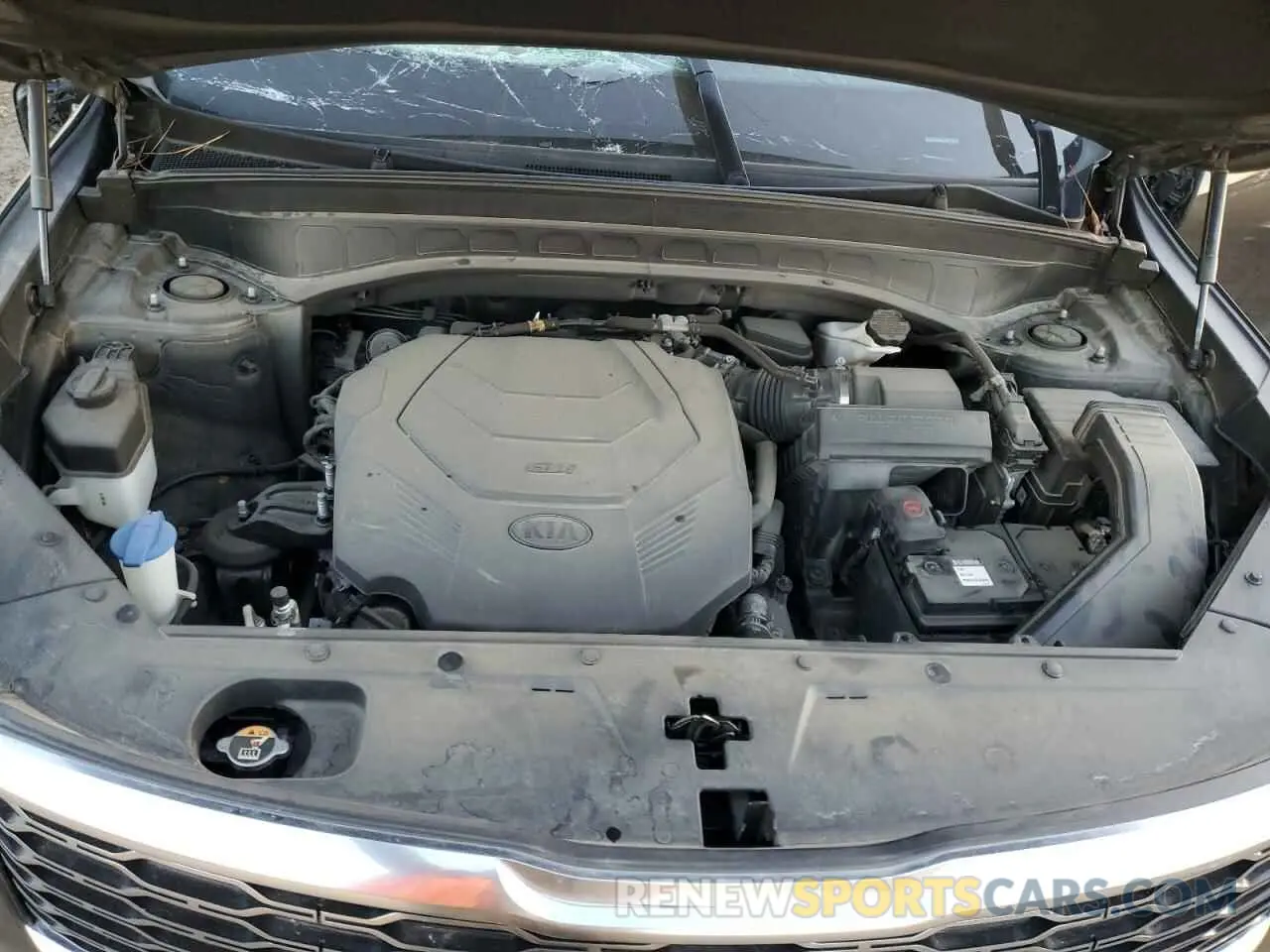 12 fotografías del automóvil dañado 5XYP34HC0LG016192 KIA TELLURIDE 2020