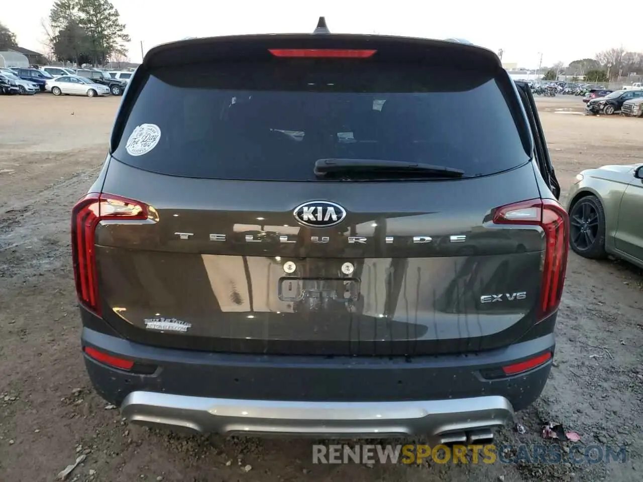 6 fotografías del automóvil dañado 5XYP34HC0LG016192 KIA TELLURIDE 2020