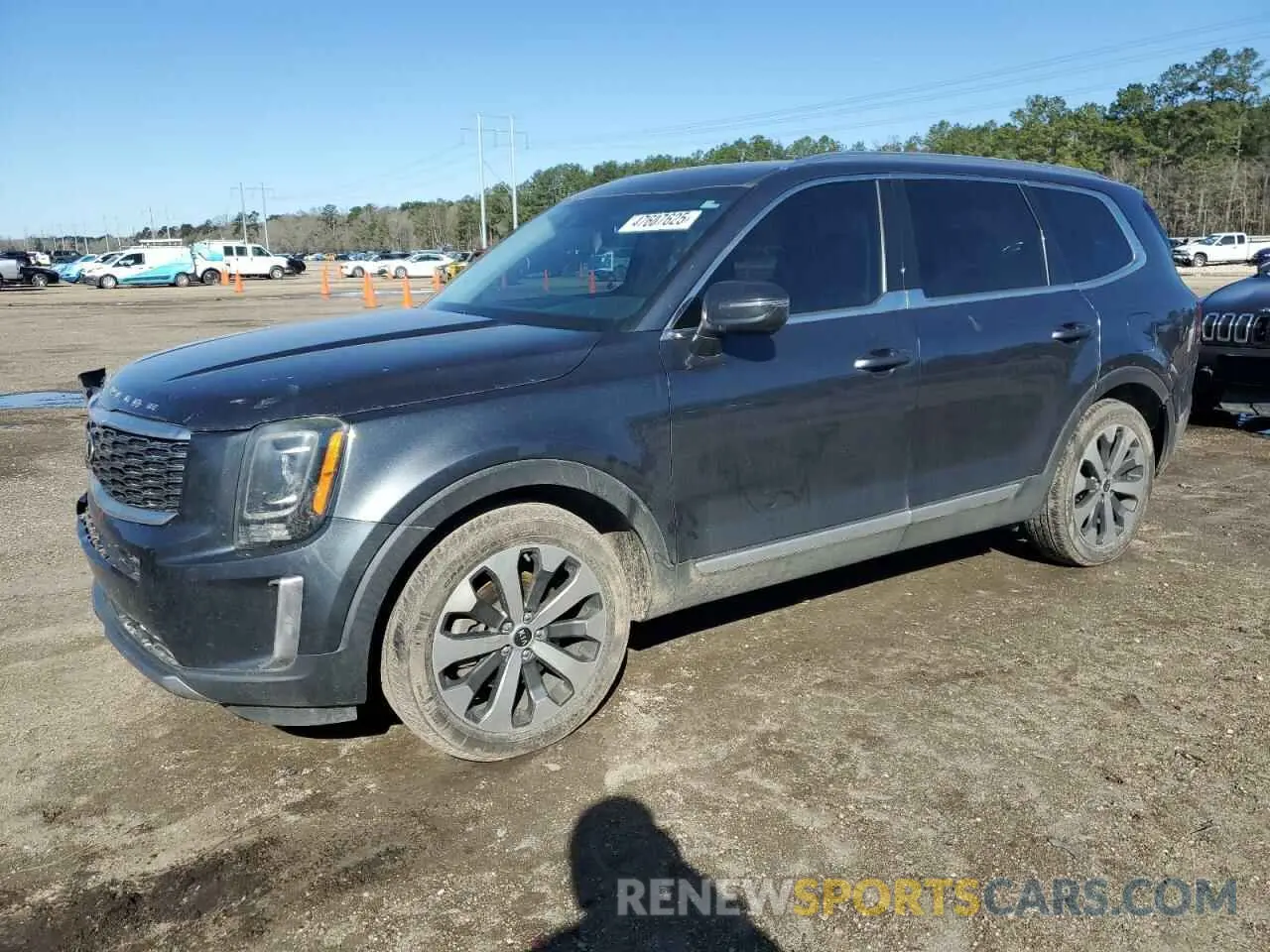 1 fotografías del automóvil dañado 5XYP34HC1LG084789 KIA TELLURIDE 2020