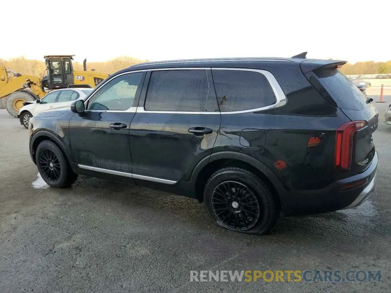 2 fotografías del automóvil dañado 5XYP34HC5LG016804 KIA TELLURIDE 2020