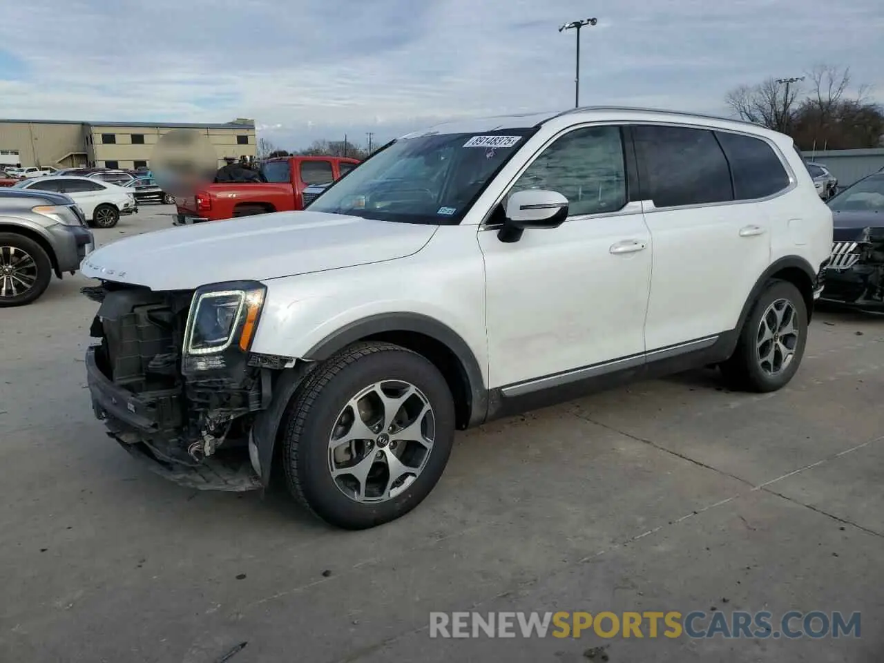 1 fotografías del automóvil dañado 5XYP34HC7LG001298 KIA TELLURIDE 2020