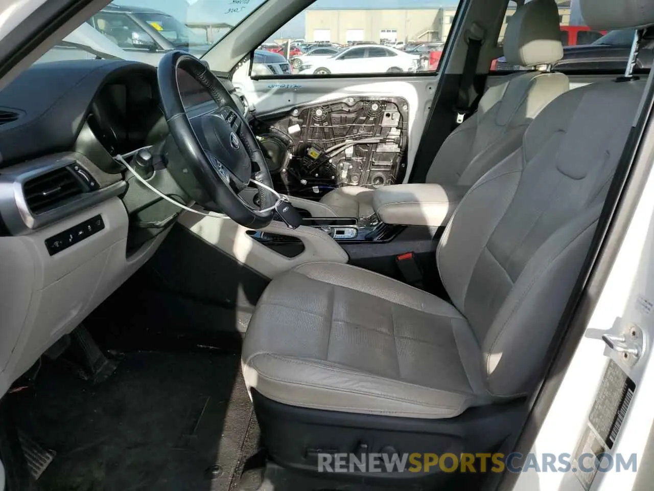 7 fotografías del automóvil dañado 5XYP34HC7LG001298 KIA TELLURIDE 2020