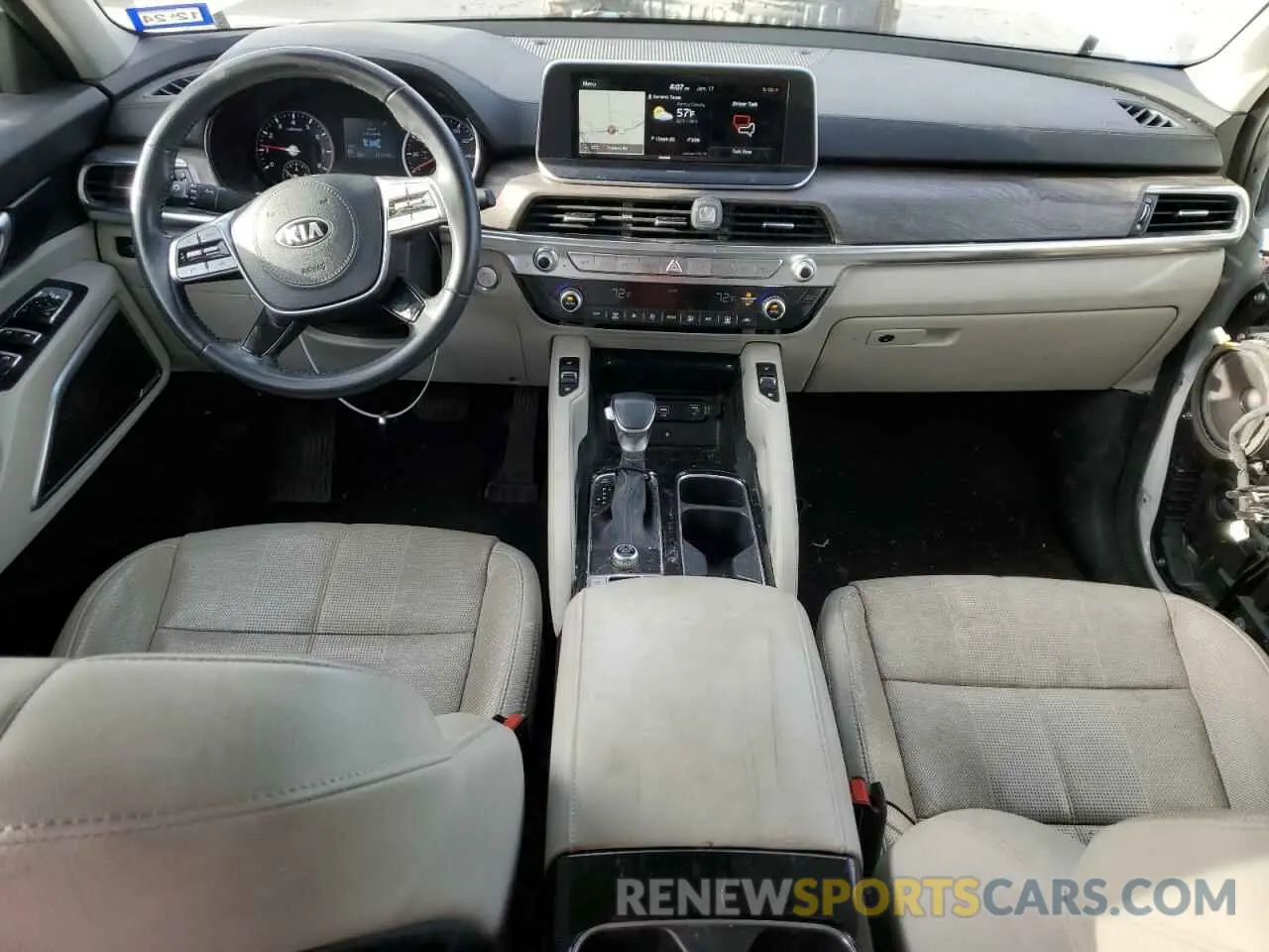 8 fotografías del automóvil dañado 5XYP34HC7LG001298 KIA TELLURIDE 2020