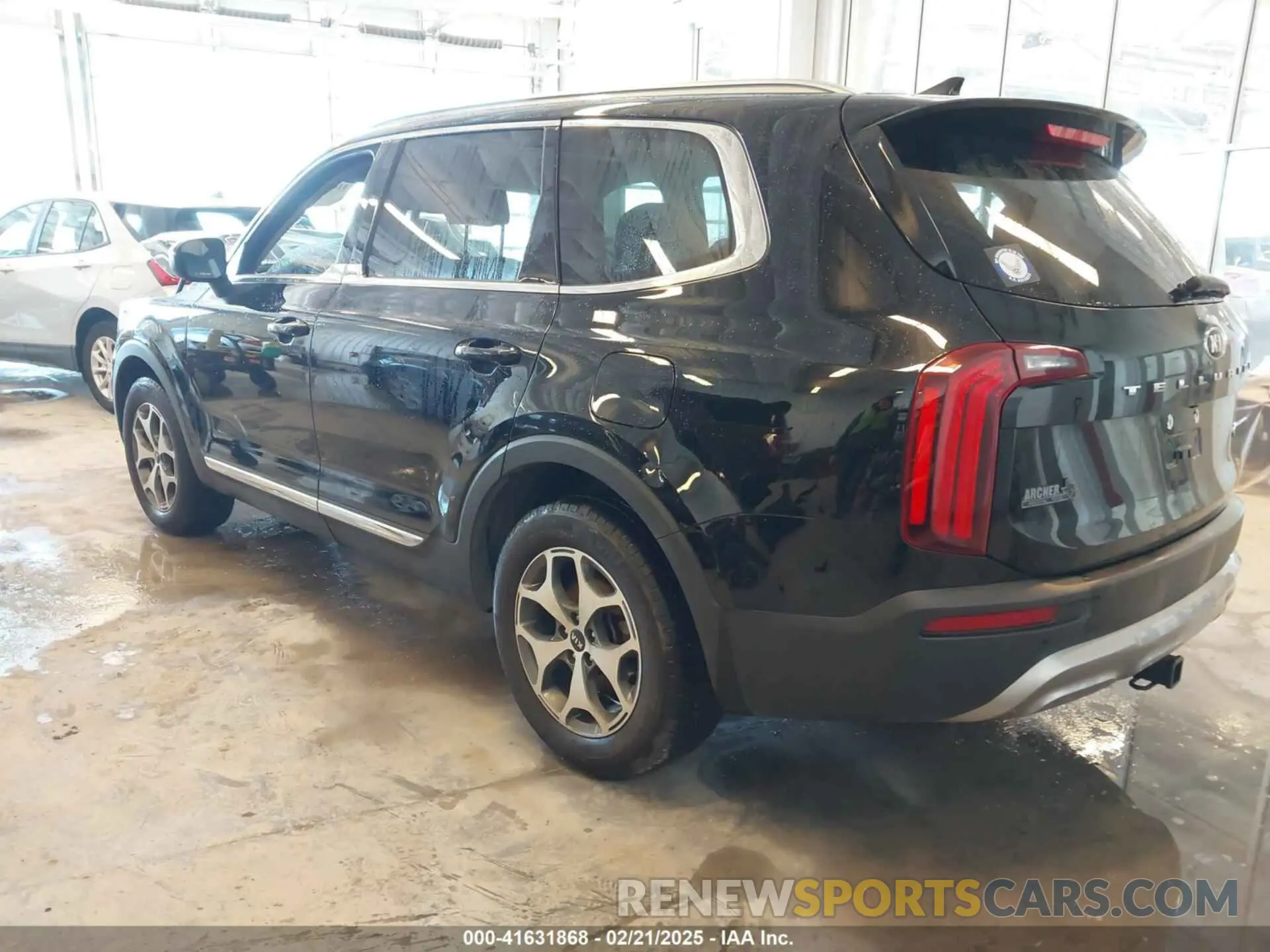 3 fotografías del automóvil dañado 5XYP34HC7LG038576 KIA TELLURIDE 2020