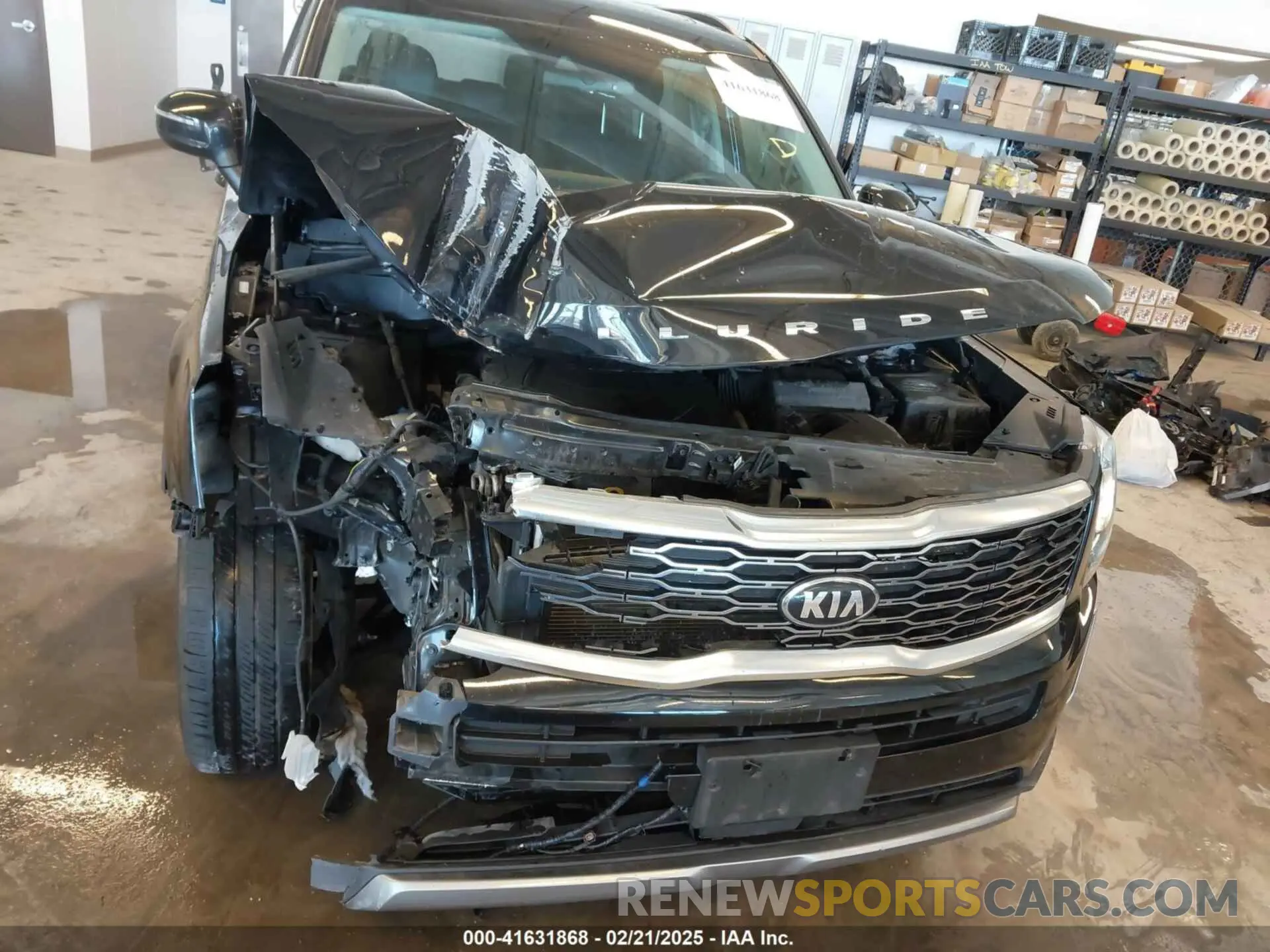 6 fotografías del automóvil dañado 5XYP34HC7LG038576 KIA TELLURIDE 2020