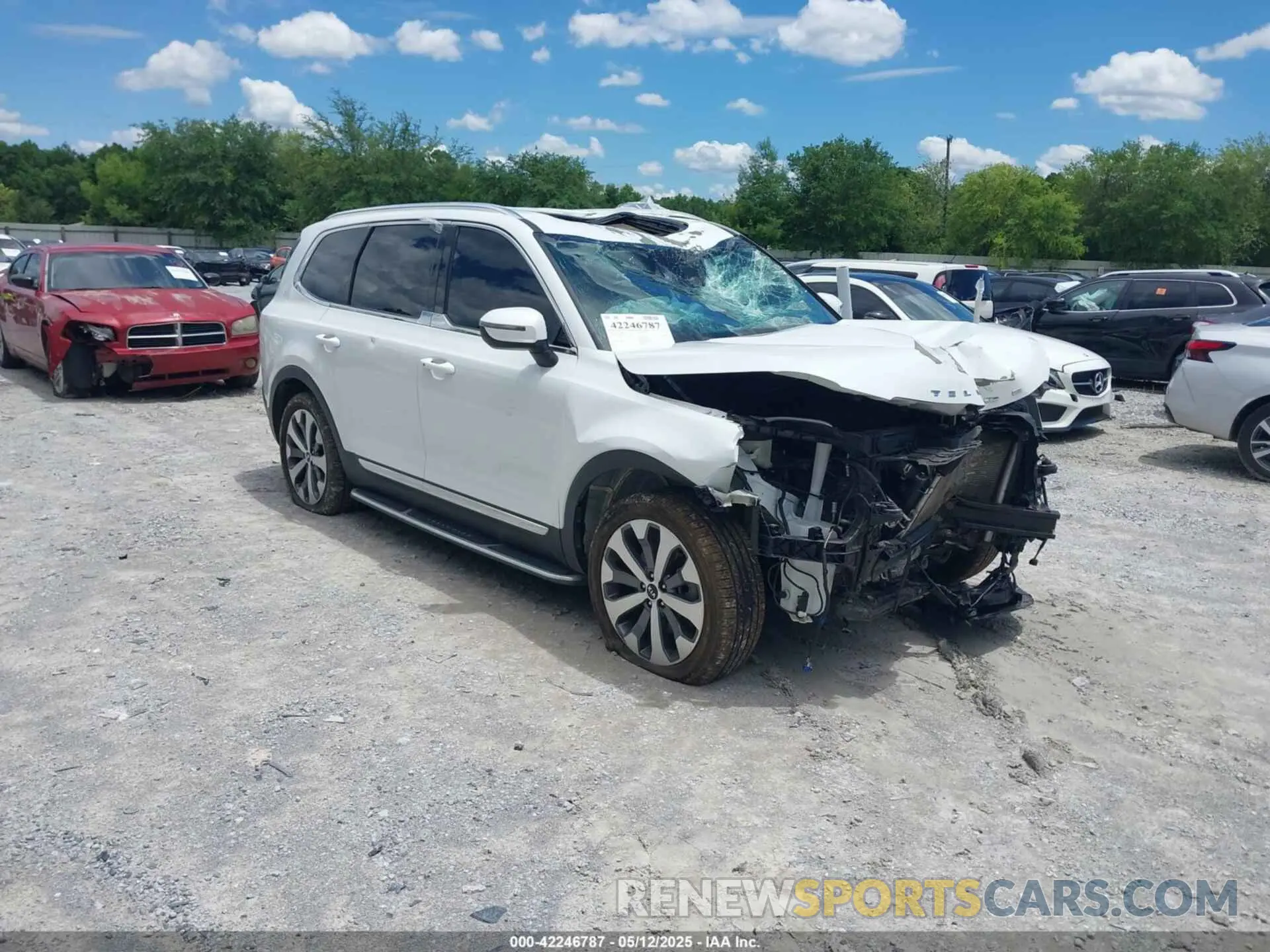 1 fotografías del automóvil dañado 5XYP34HC7LG074039 KIA TELLURIDE 2020