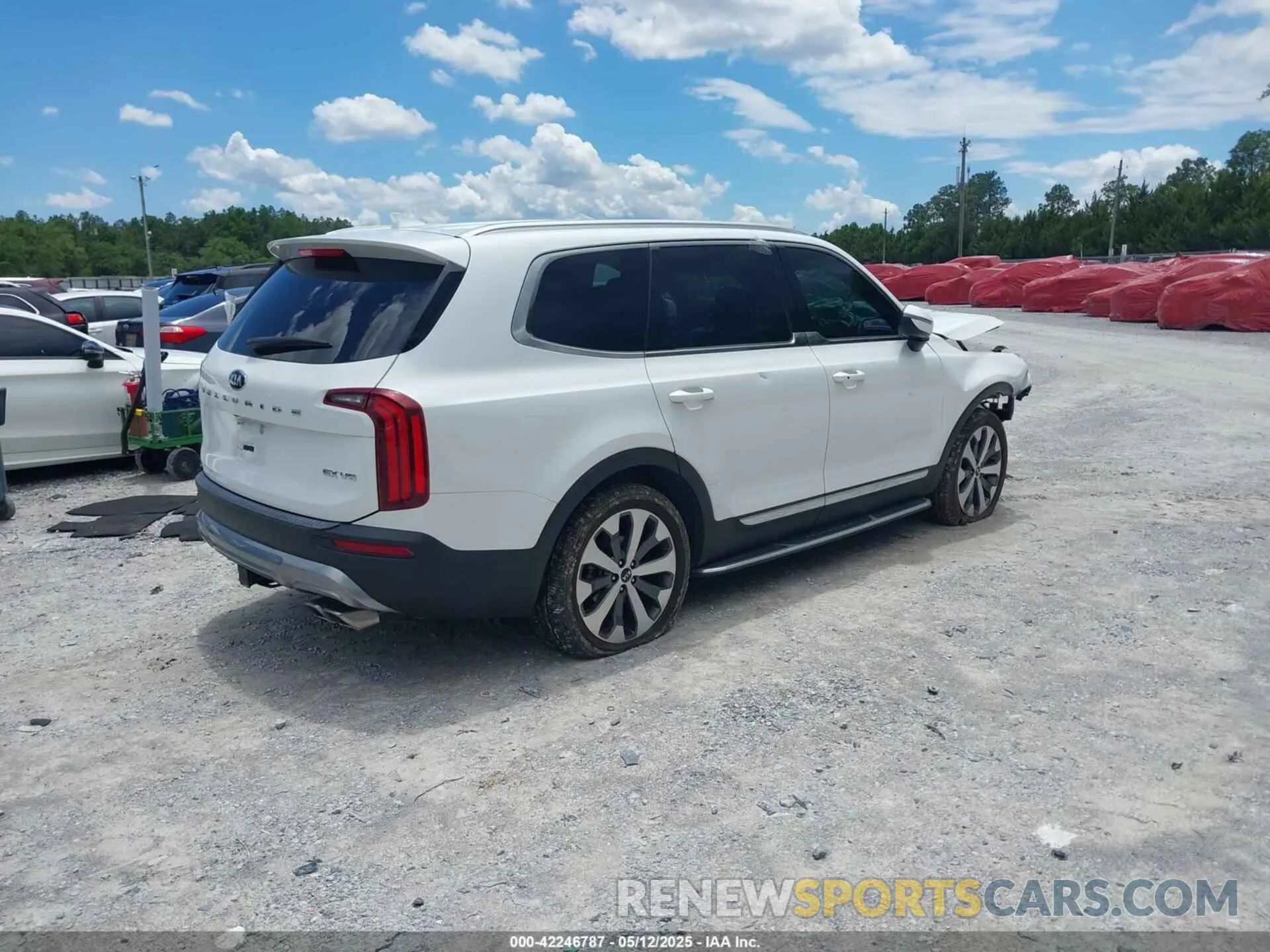 4 fotografías del automóvil dañado 5XYP34HC7LG074039 KIA TELLURIDE 2020