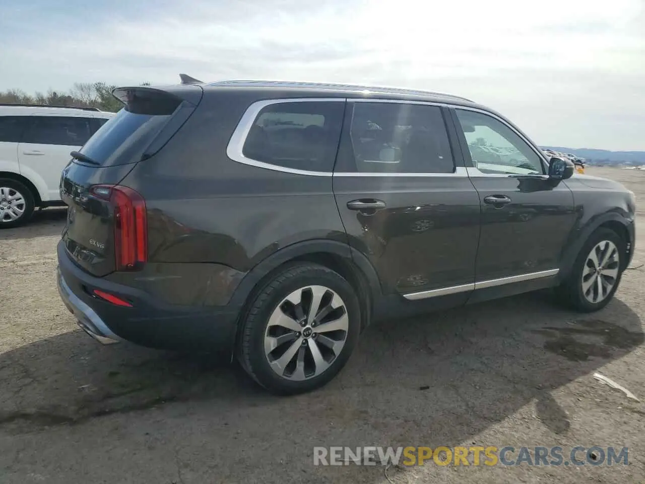 3 fotografías del automóvil dañado 5XYP3DHC0LG091376 KIA TELLURIDE 2020