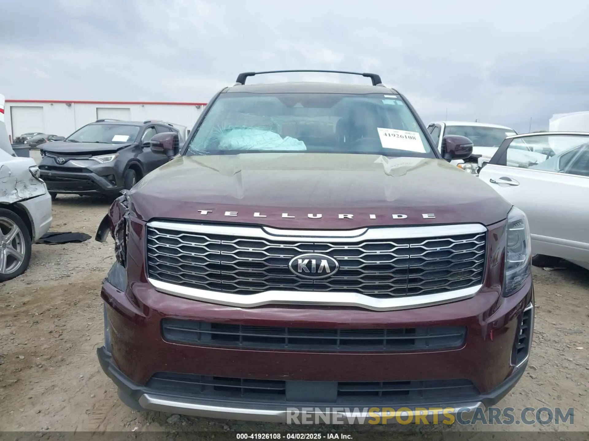 12 fotografías del automóvil dañado 5XYP3DHC1LG056748 KIA TELLURIDE 2020