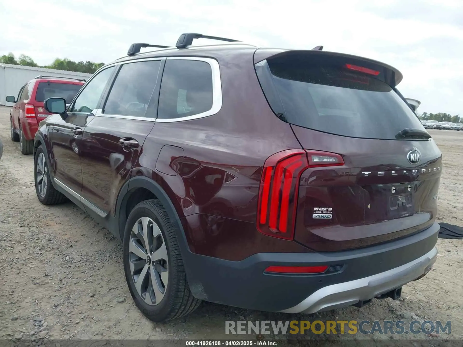 3 fotografías del automóvil dañado 5XYP3DHC1LG056748 KIA TELLURIDE 2020