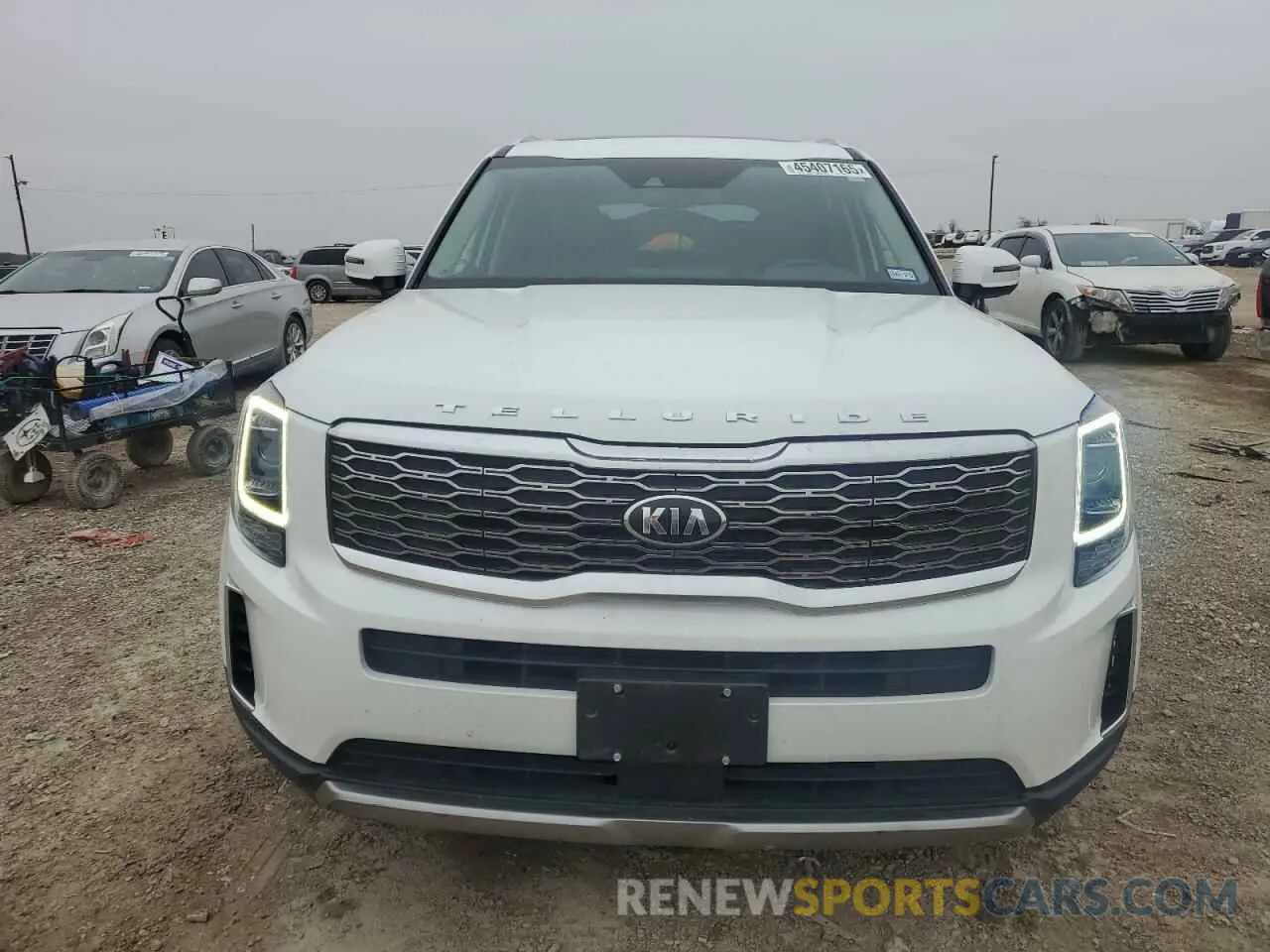 5 fotografías del automóvil dañado 5XYP3DHC3LG073163 KIA TELLURIDE 2020