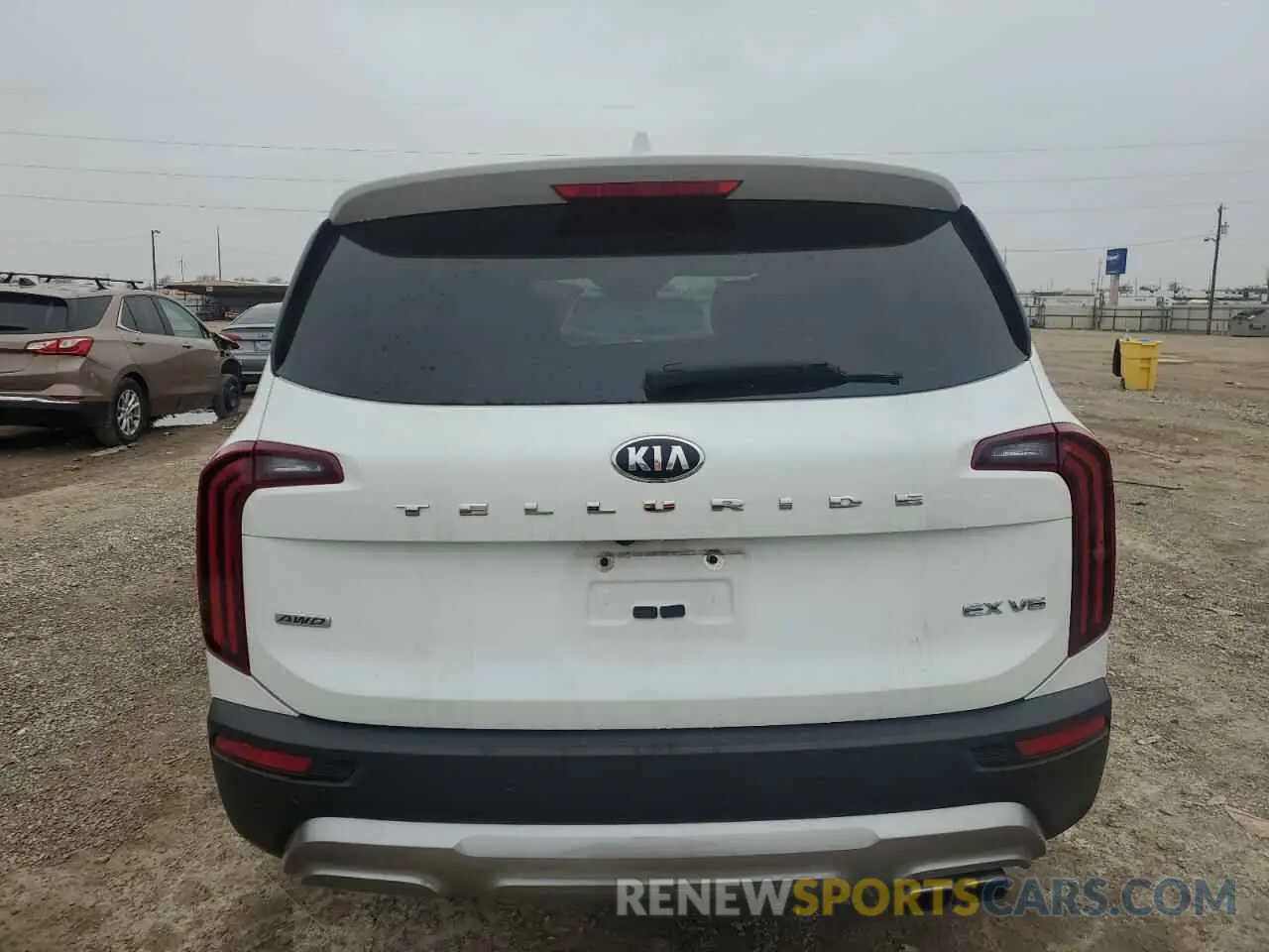 6 fotografías del automóvil dañado 5XYP3DHC3LG073163 KIA TELLURIDE 2020