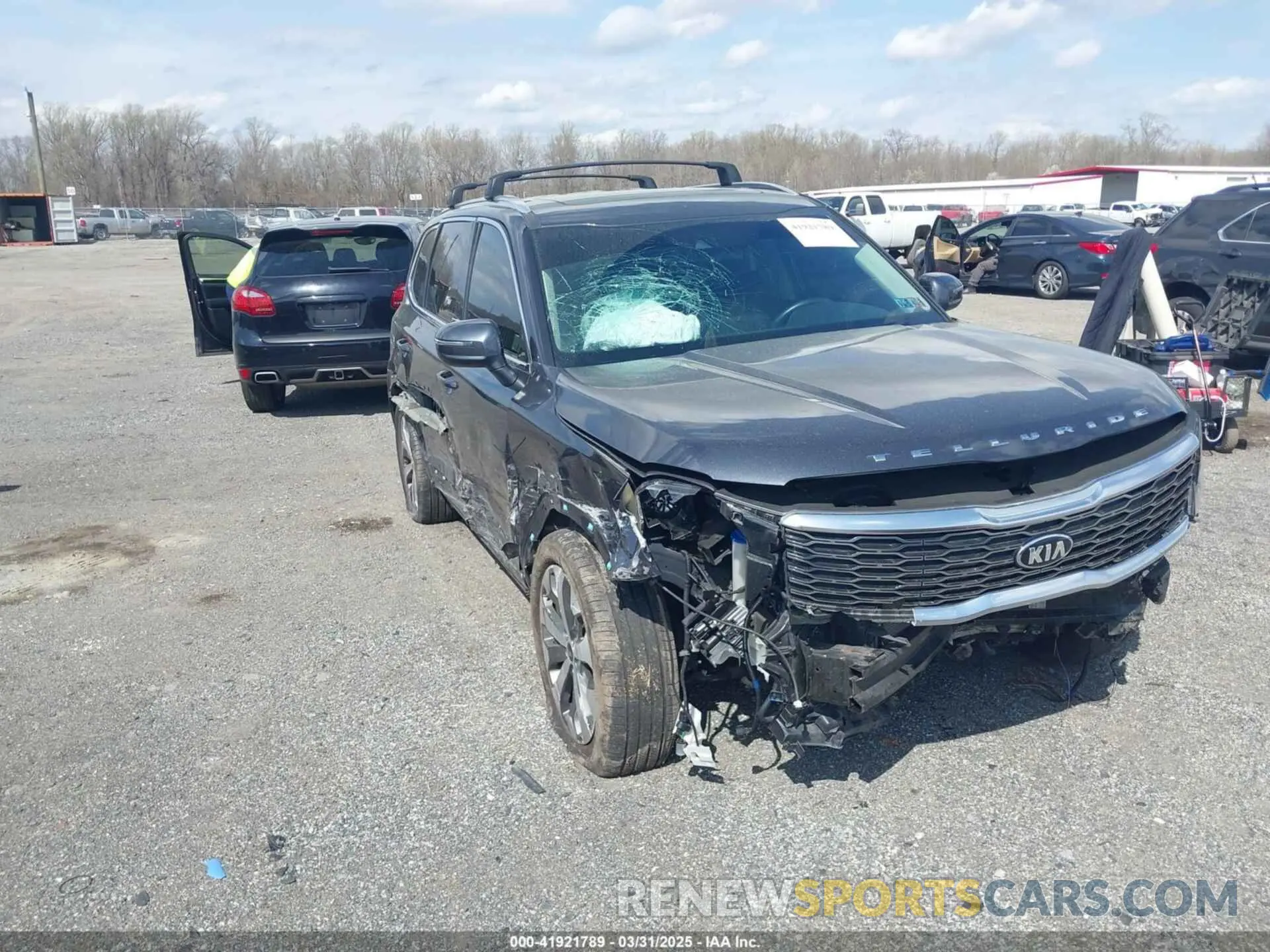 1 fotografías del automóvil dañado 5XYP3DHC3LG073759 KIA TELLURIDE 2020