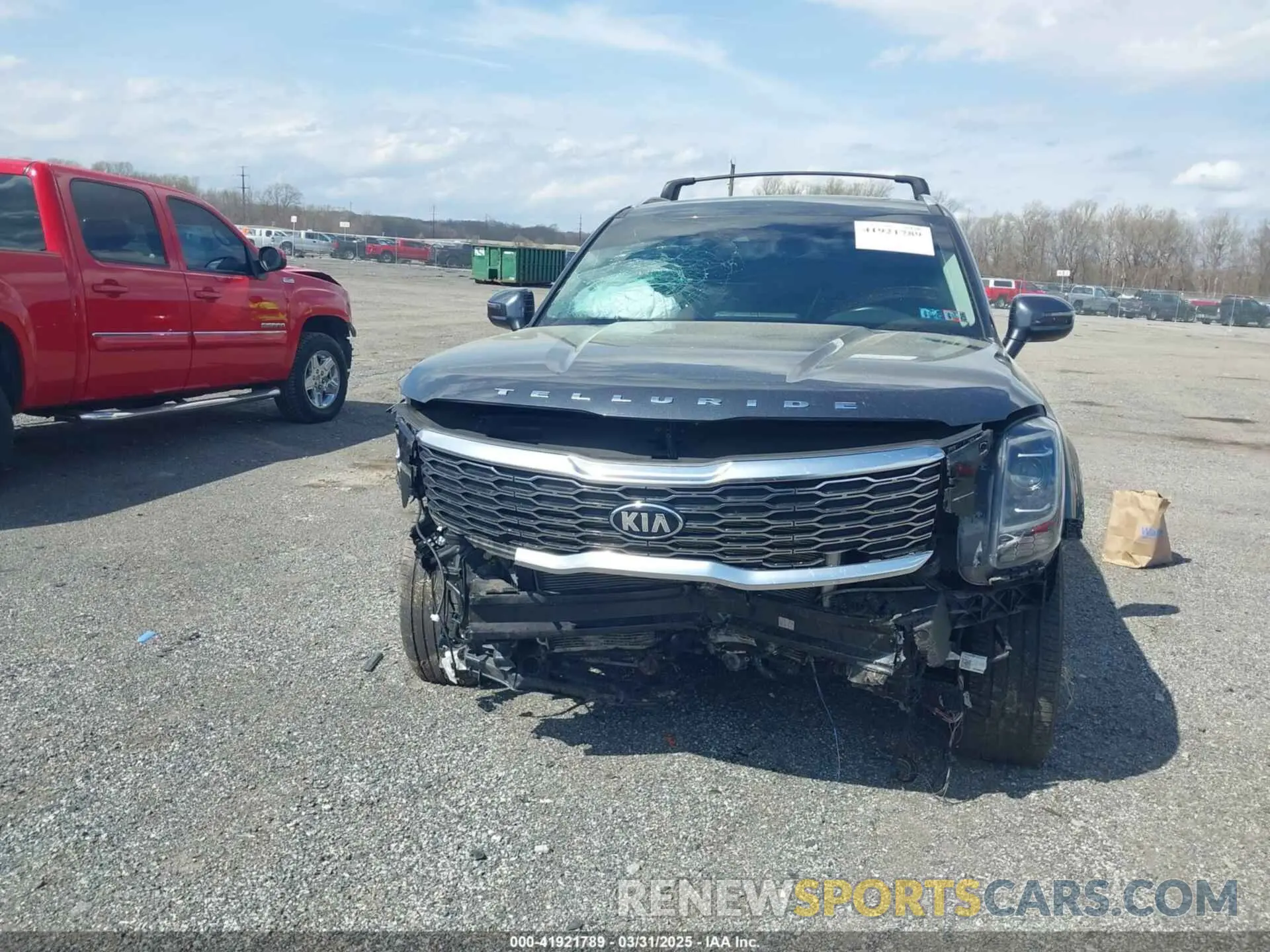 13 fotografías del automóvil dañado 5XYP3DHC3LG073759 KIA TELLURIDE 2020