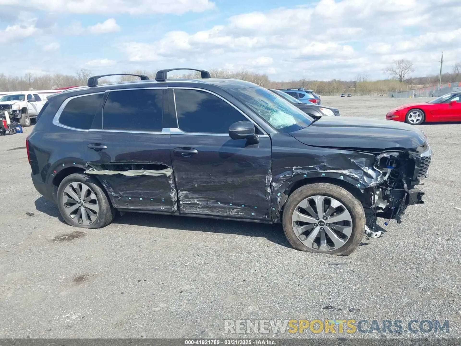 14 fotografías del automóvil dañado 5XYP3DHC3LG073759 KIA TELLURIDE 2020