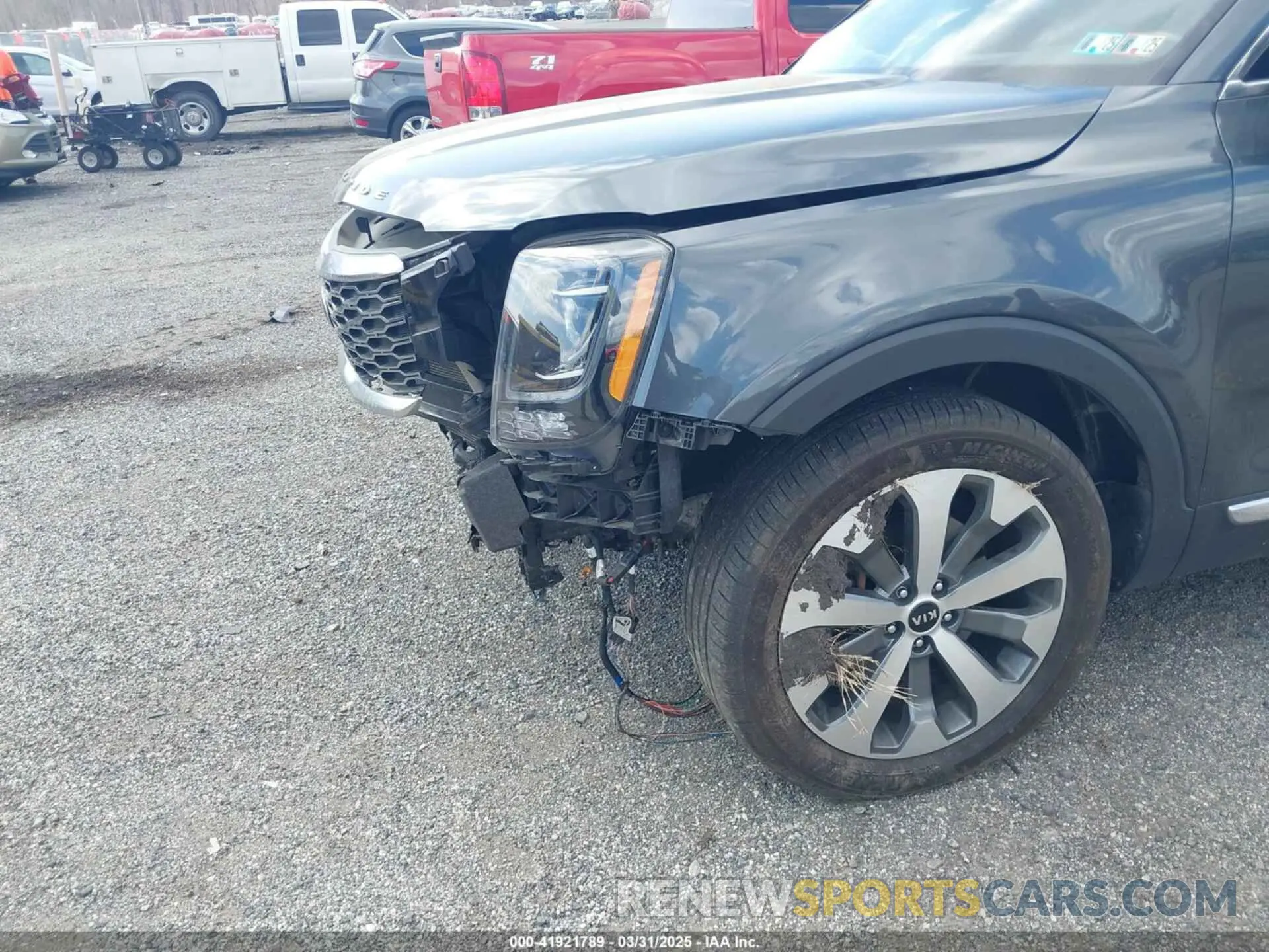 6 fotografías del automóvil dañado 5XYP3DHC3LG073759 KIA TELLURIDE 2020