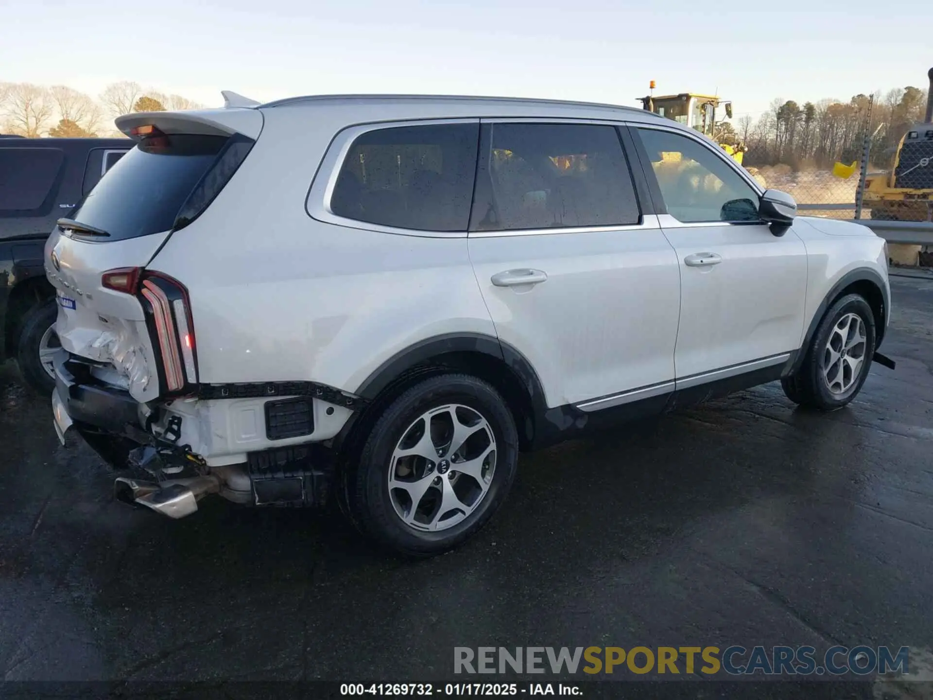 4 fotografías del automóvil dañado 5XYP3DHC7LG003486 KIA TELLURIDE 2020